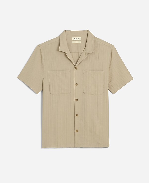 Easy Short-Sleeve Shirt in Stripe