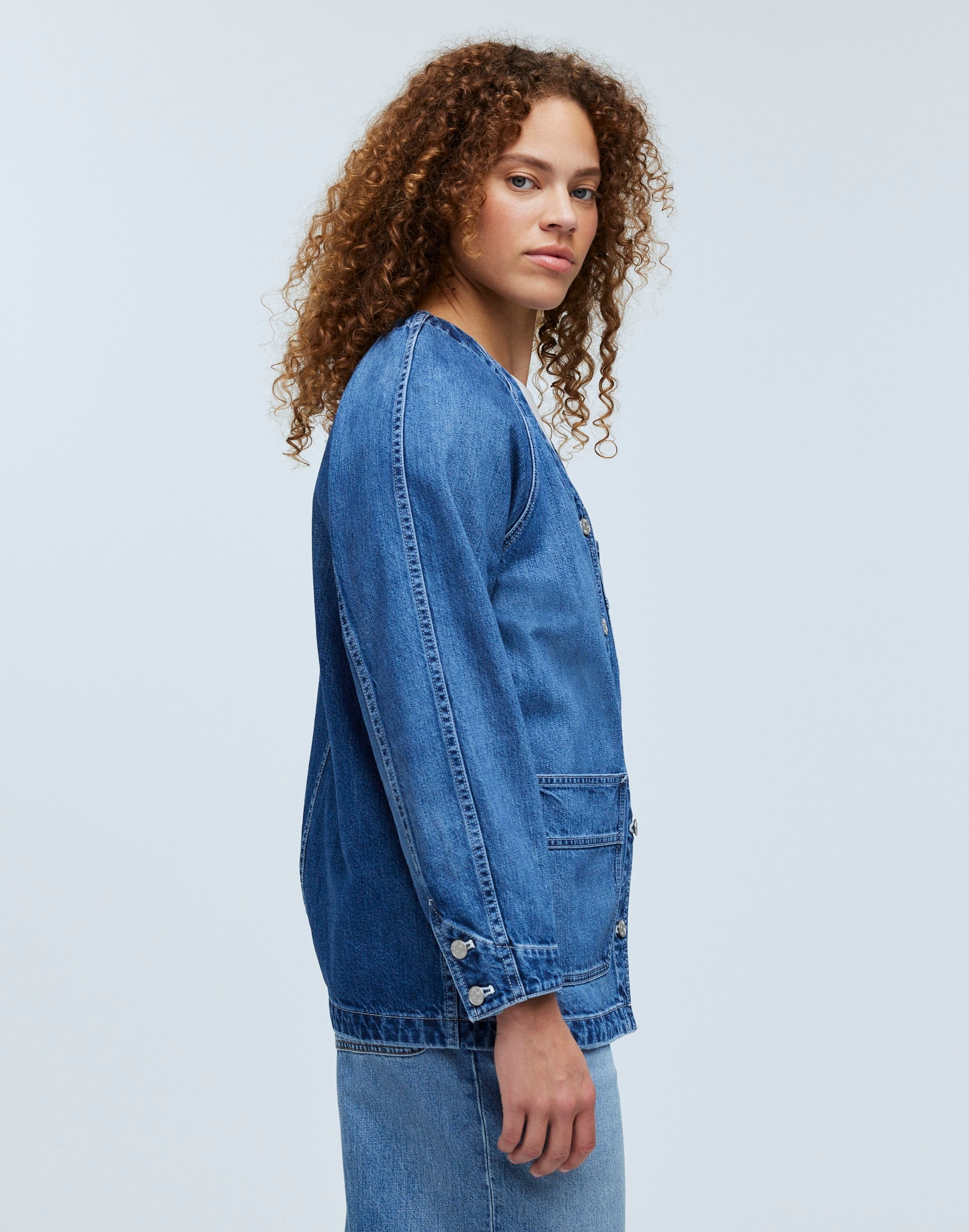 Madewell x Kaihara Denim Chore Jacket Westmoore Wash