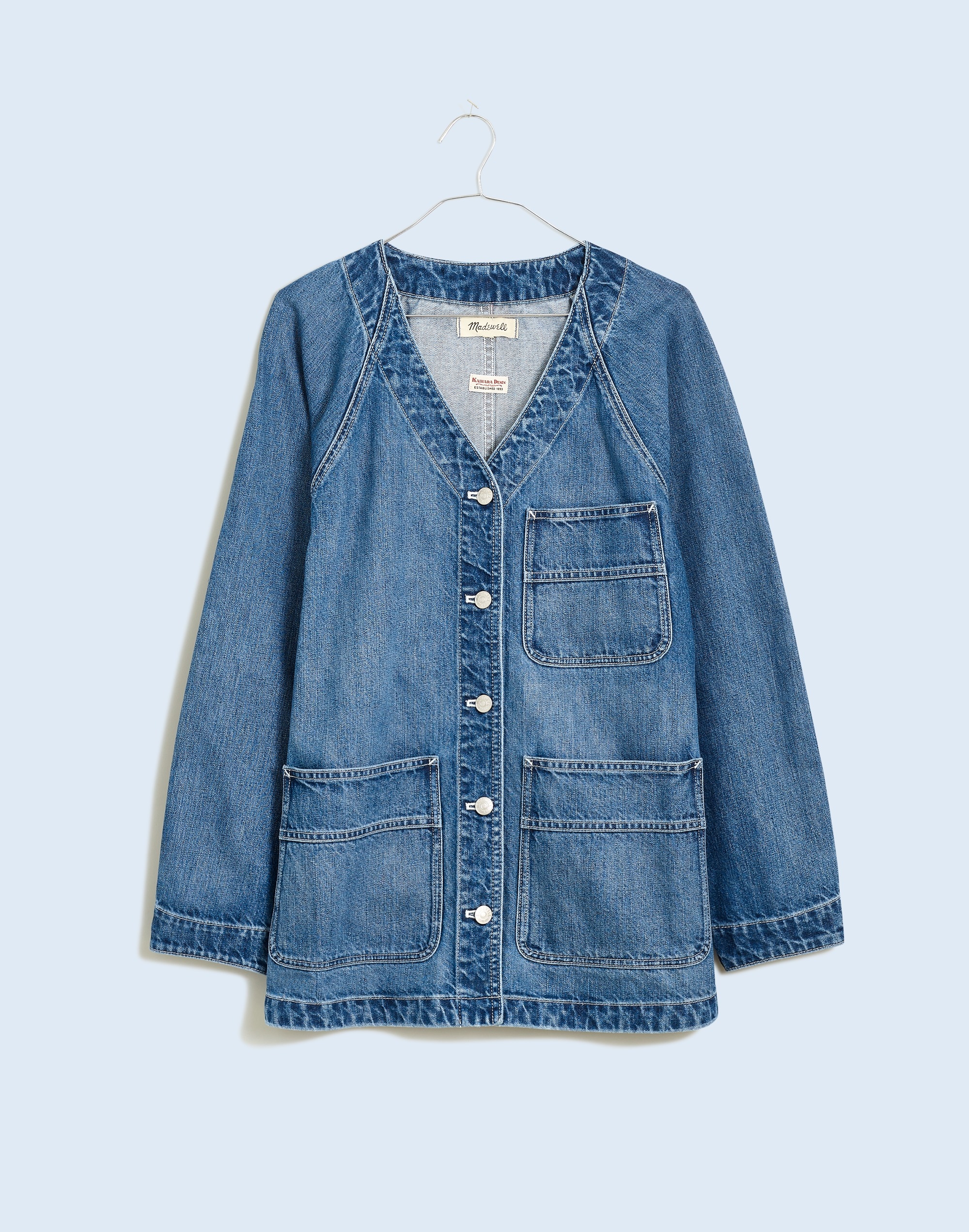 Madewell x Kaihara Denim Chore Jacket Westmoore Wash