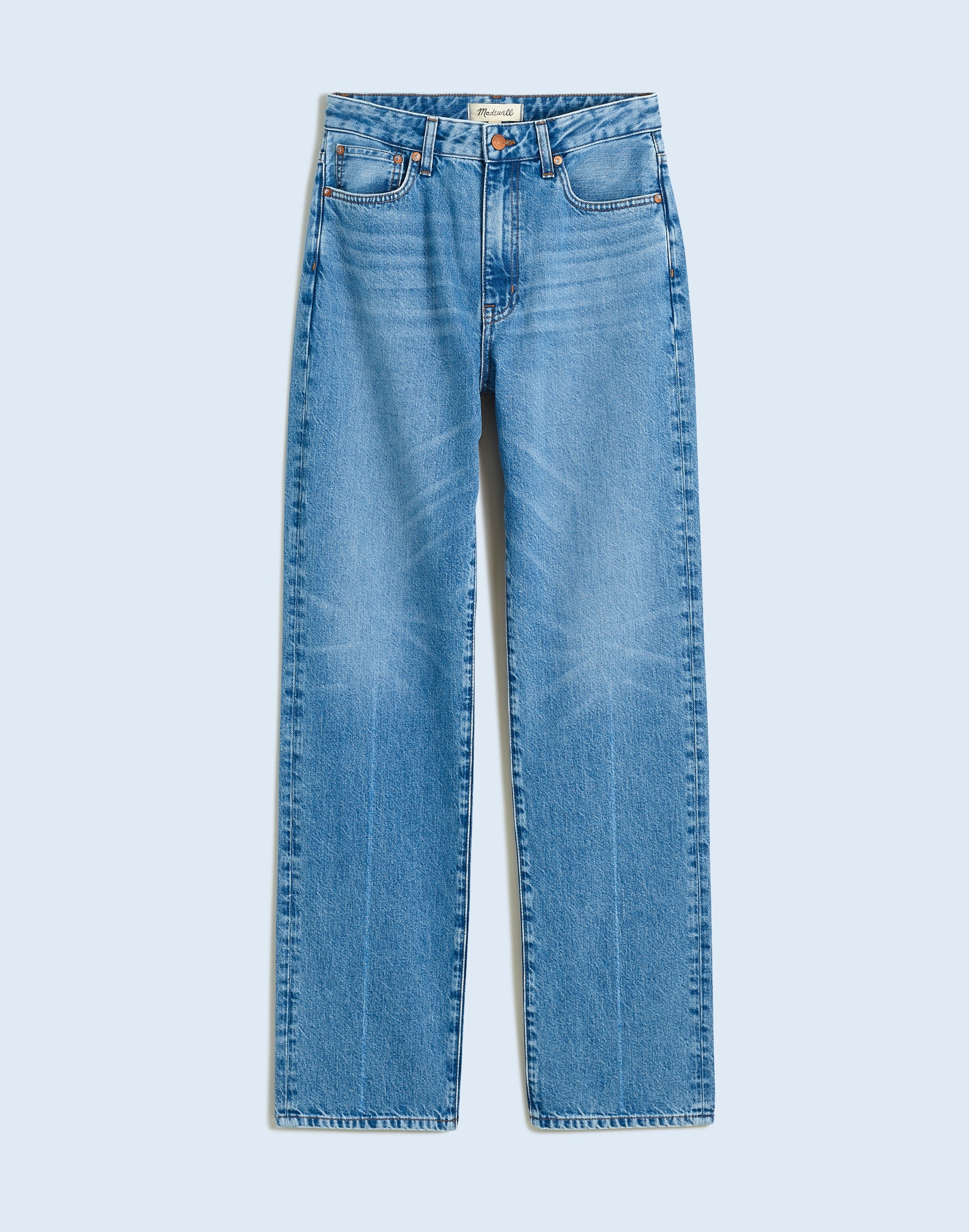 The Curvy '90s Straight Jean in Grenhart Wash