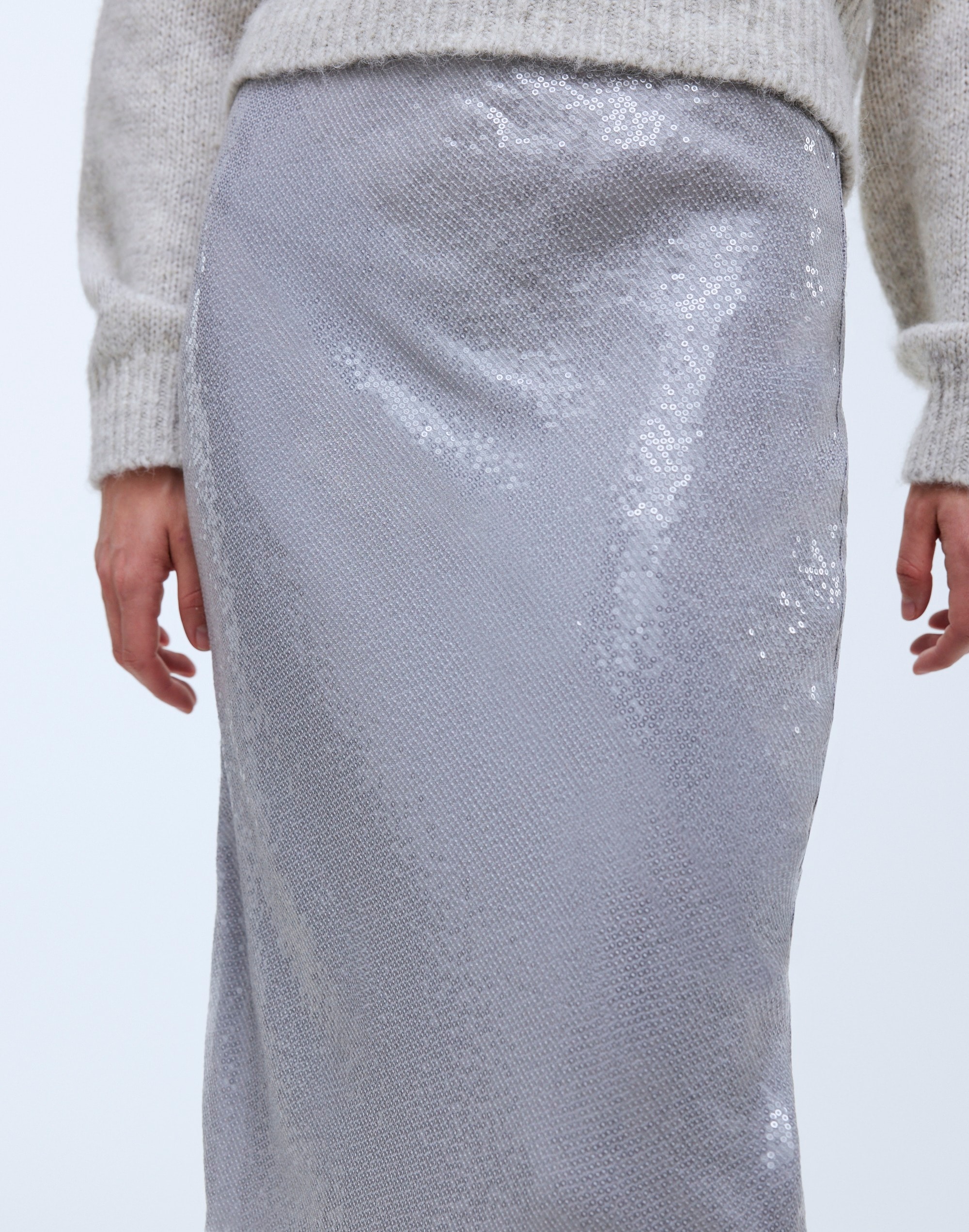 Sequin Midi Skirt | Madewell