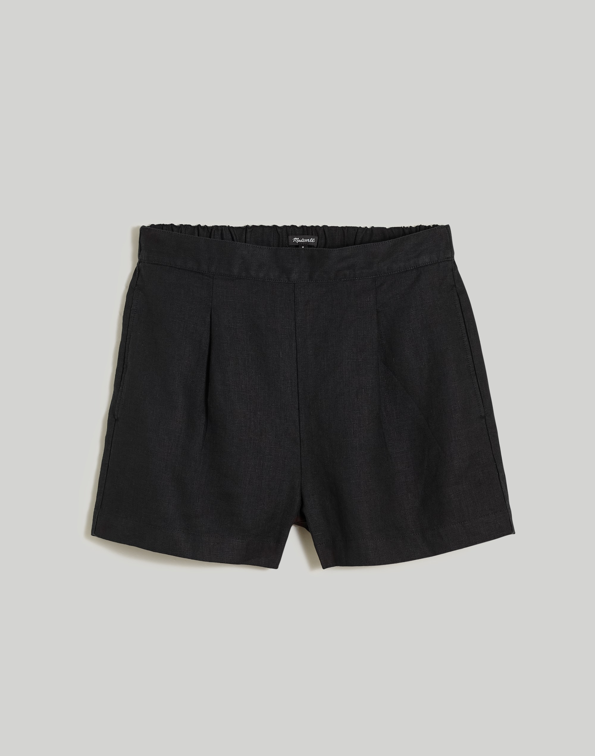 Clean Pull-On Shorts 100% Linen | Madewell