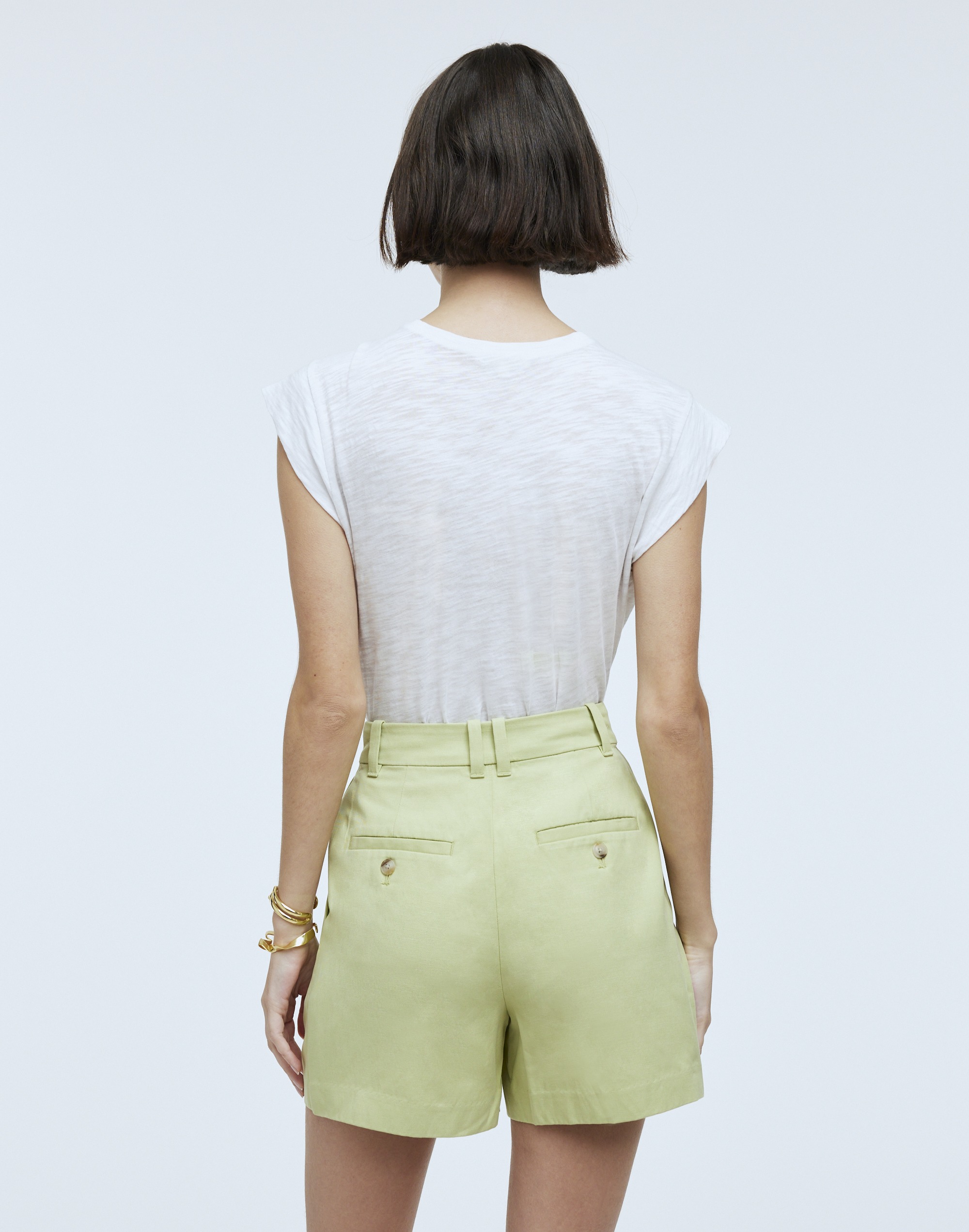 The Harlow Short Drapey Twill | Madewell