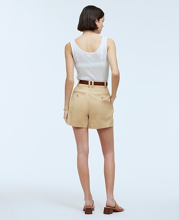 The Harlow Short in Drapey Twill