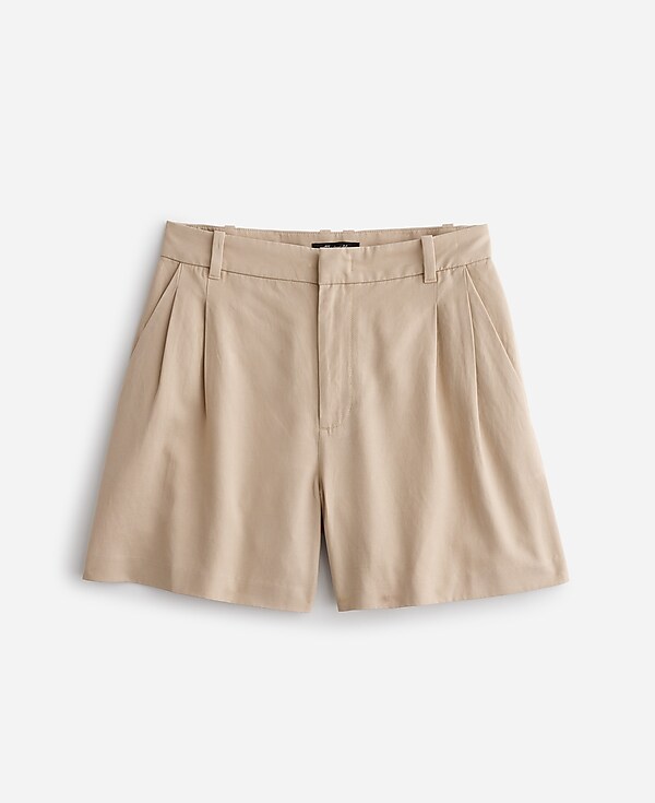 The Harlow Short in Drapey Twill