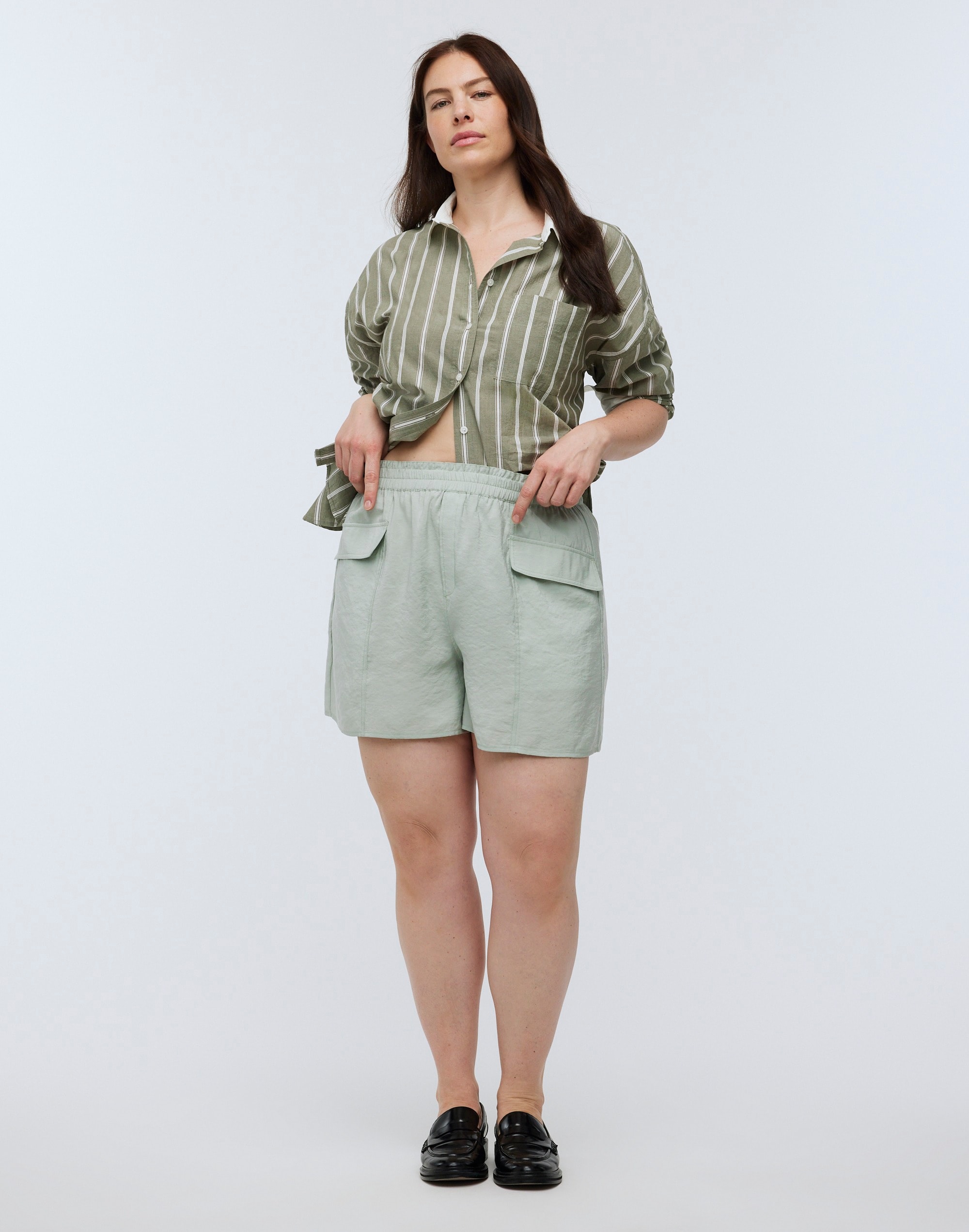 Pull-On Cargo Shorts Softdrape | Madewell