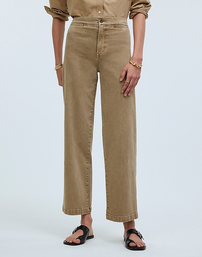 Women's Pant Solid Color Loose Pockets Womens Cotton Pants Long Trousers  Grey L