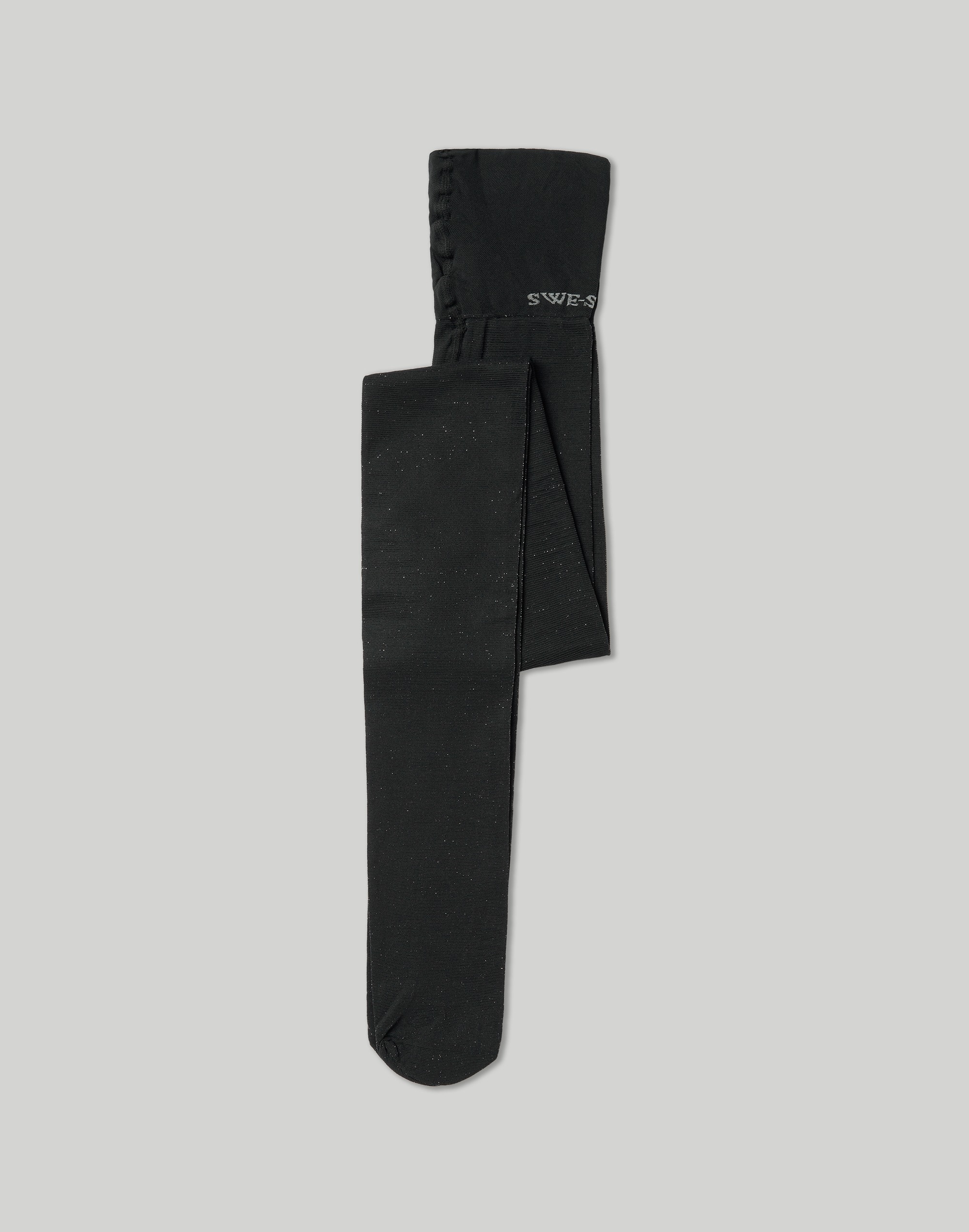 Swedish Stockings TORA SHIMMERY - Tights - black/silver/black