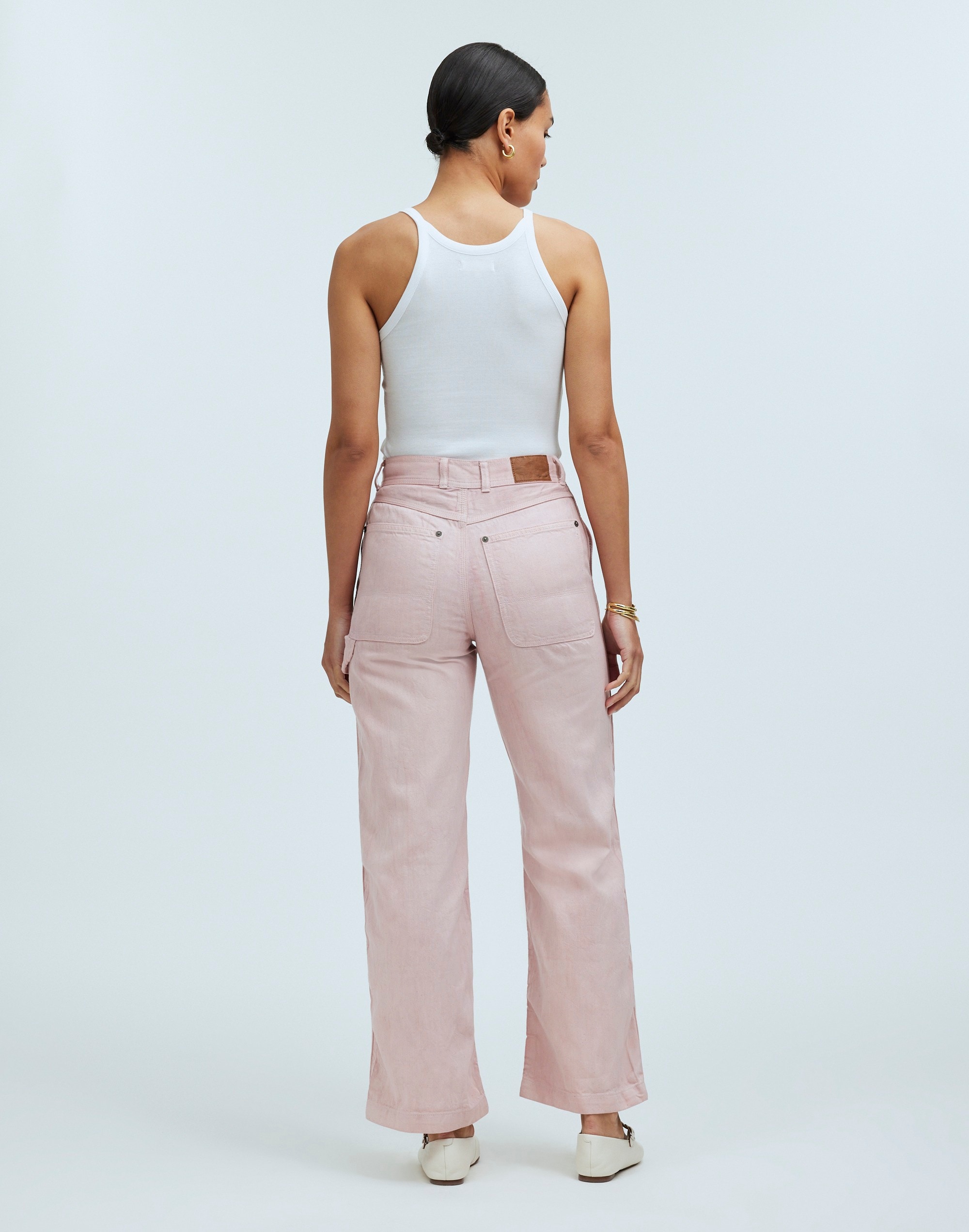 Madewell x MN Dye Studio Perfect Vintage Wide-Leg Carpenter Jean