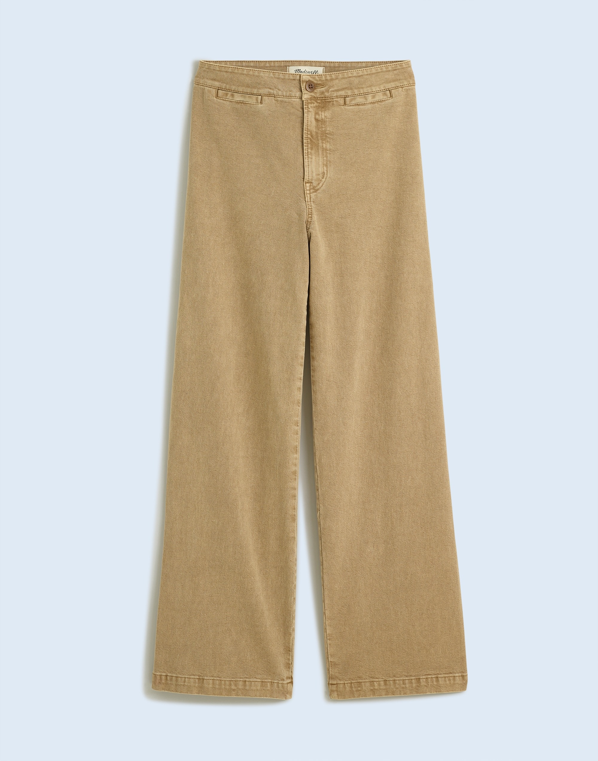 The Tall Curvy Emmett Wide-Leg Crop Pant in Garment Dye: Welt Pocket Edition