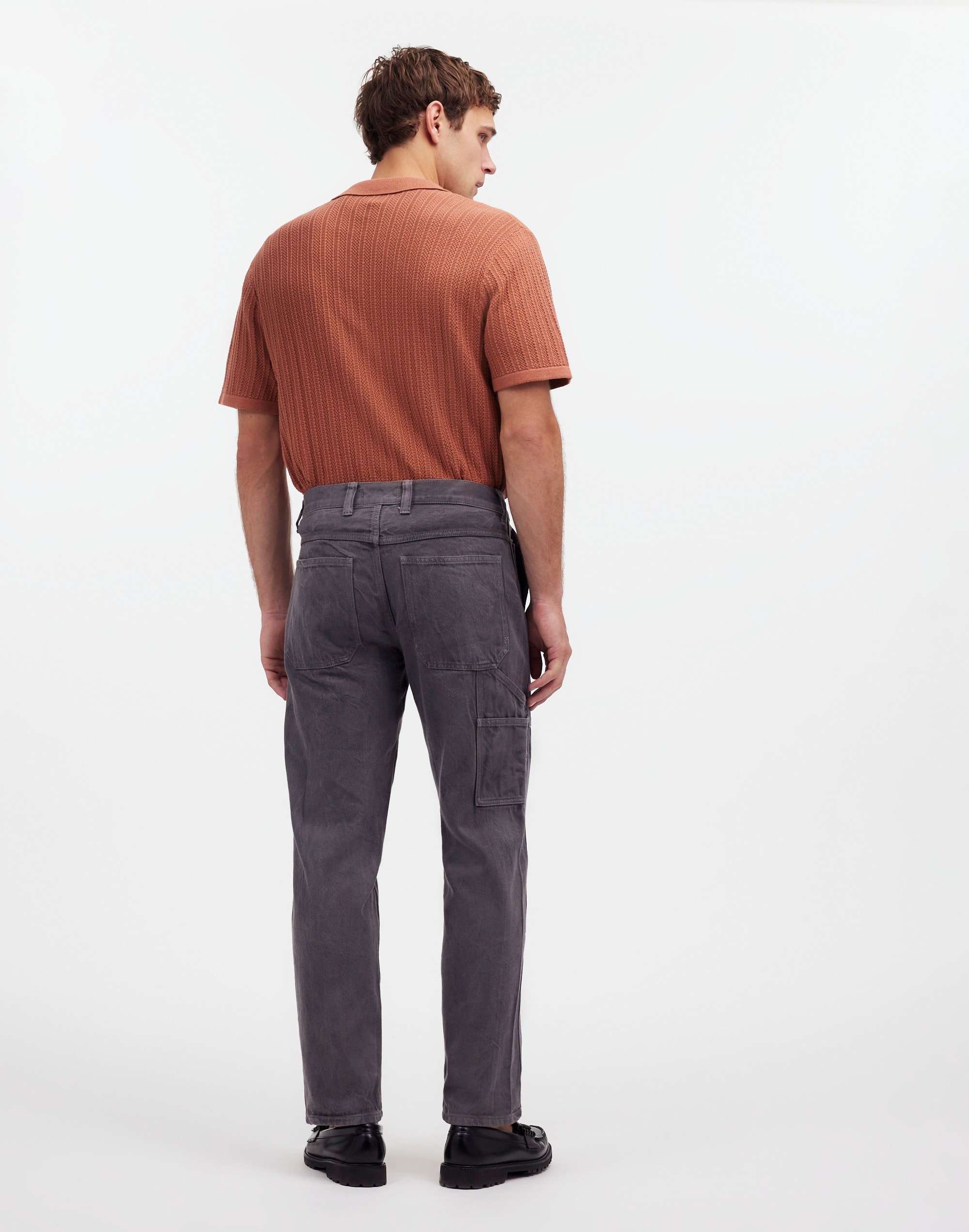 Madewell x MN Dye Studio Relaxed Straight Workwear Pant |