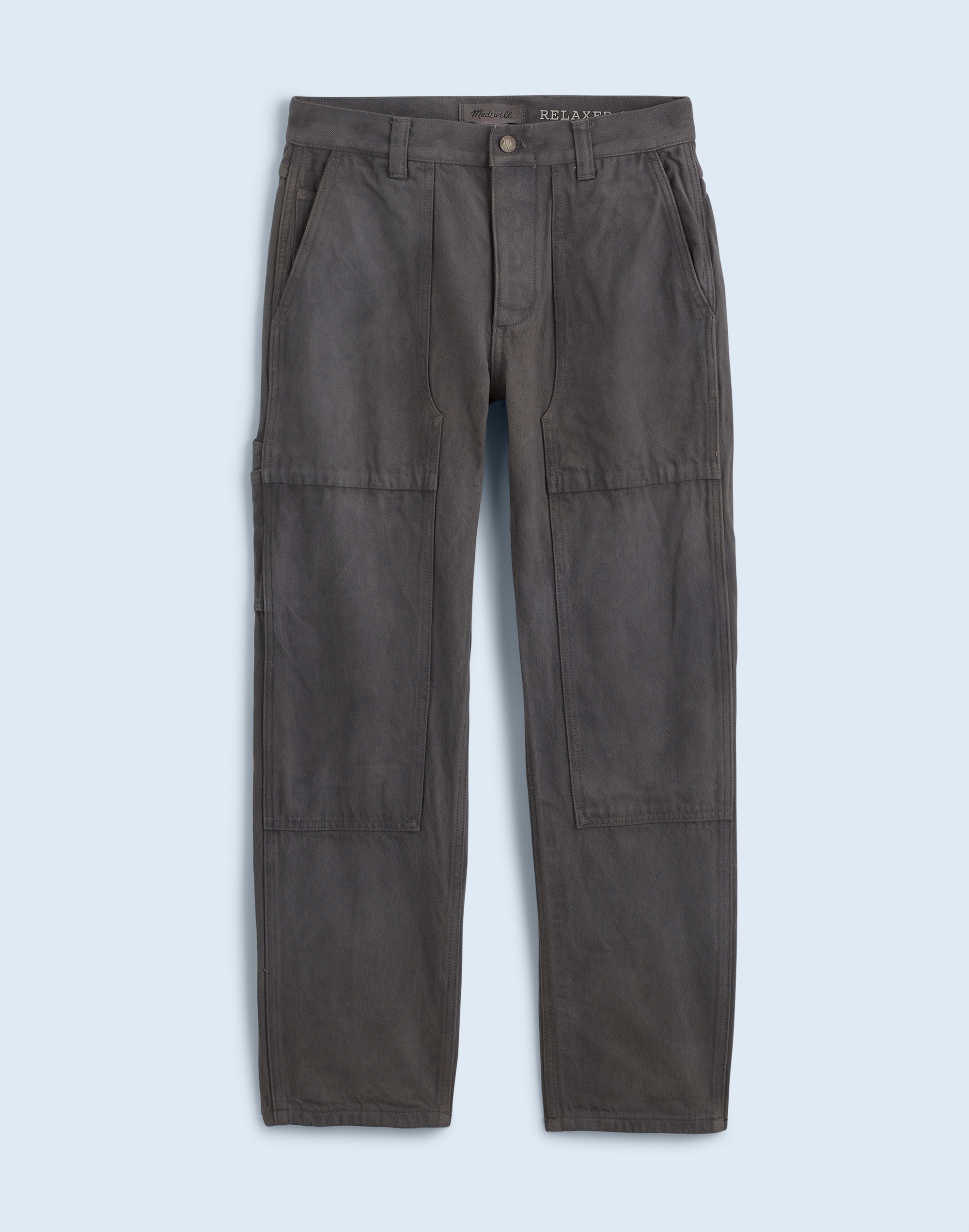 Madewell x MN Dye Studio Relaxed Straight Workwear Pant |