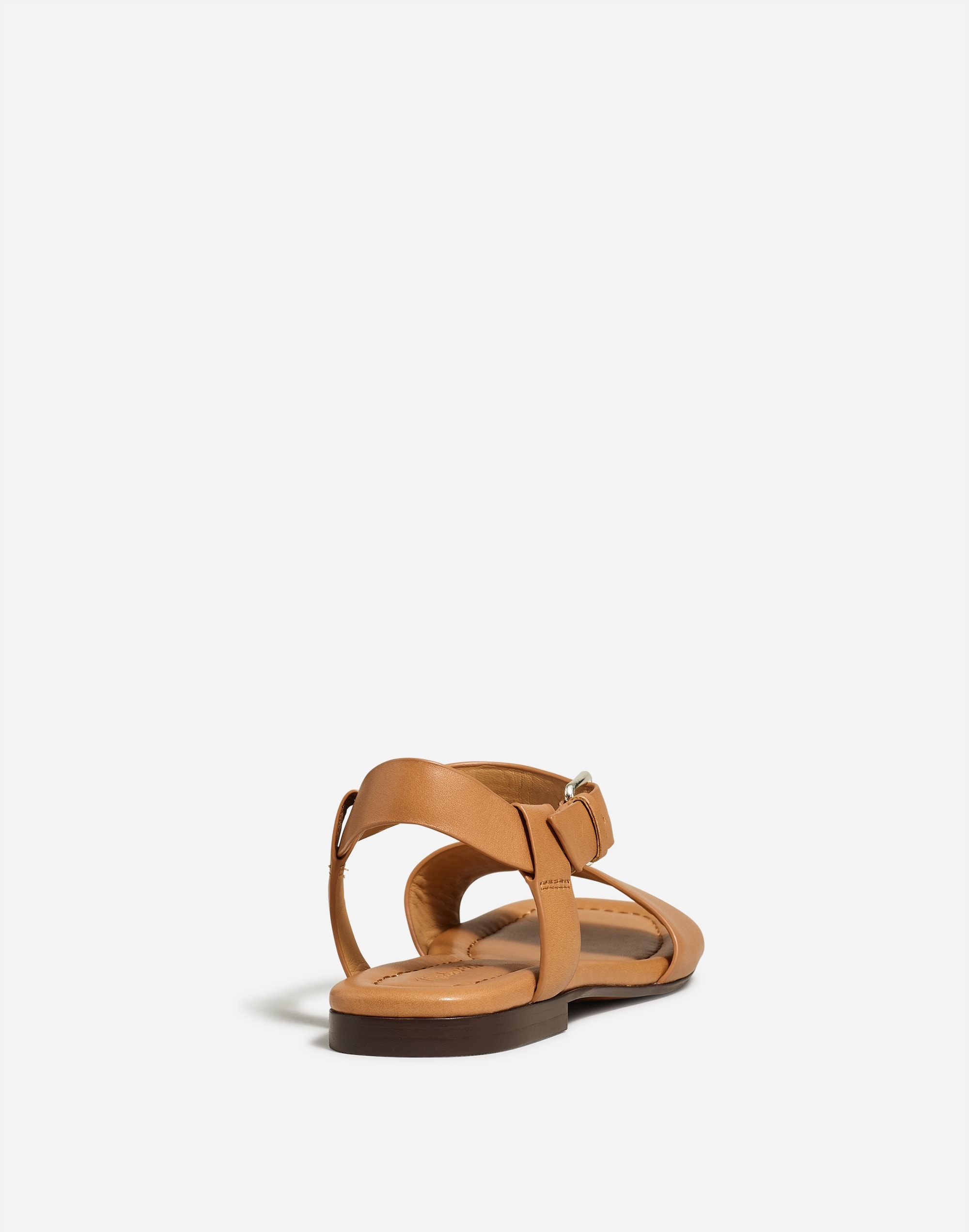 The Karla Ankle-Strap Sandal Leather