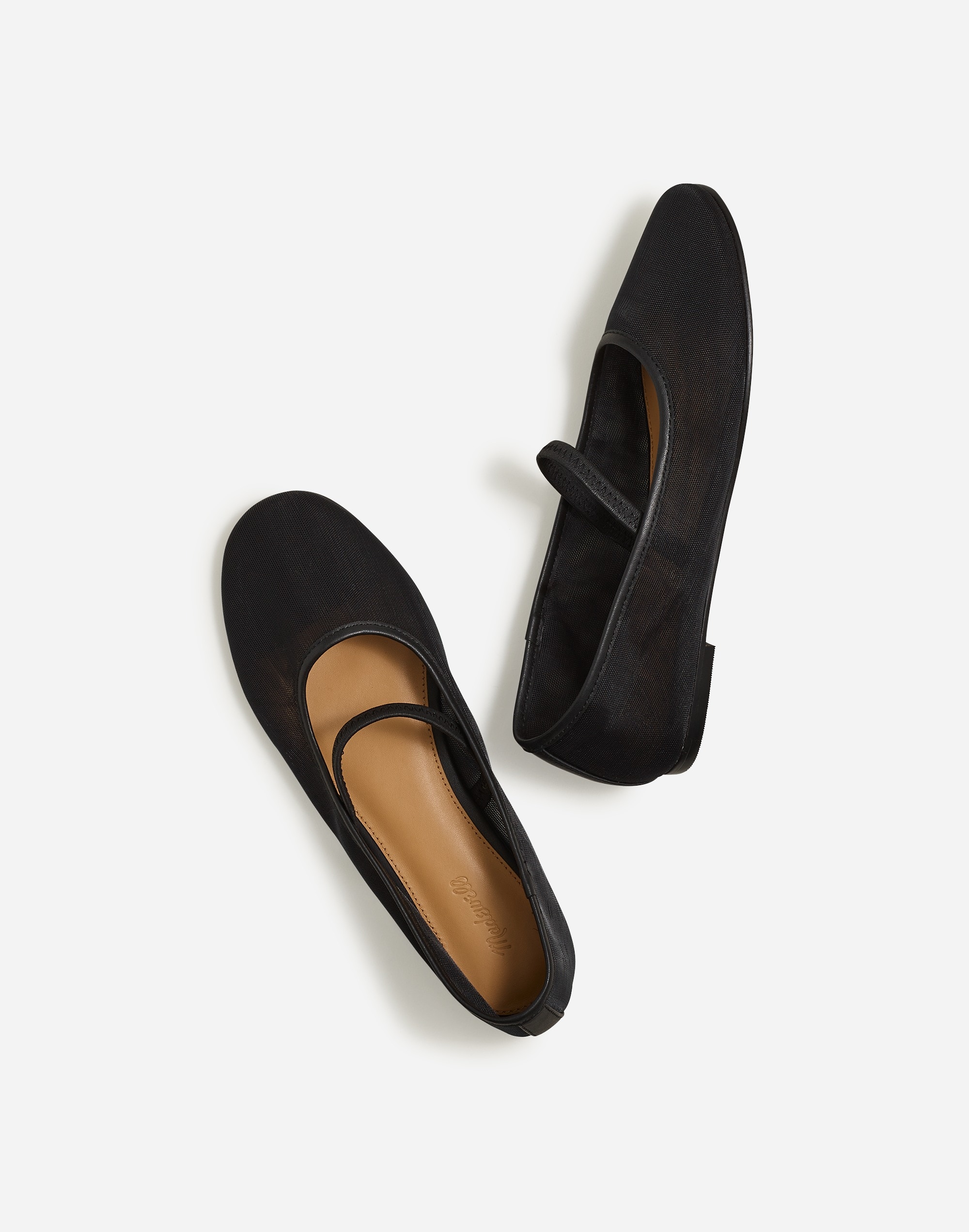 The Greta Round-Toe Ballet Flat Mesh | Madewell