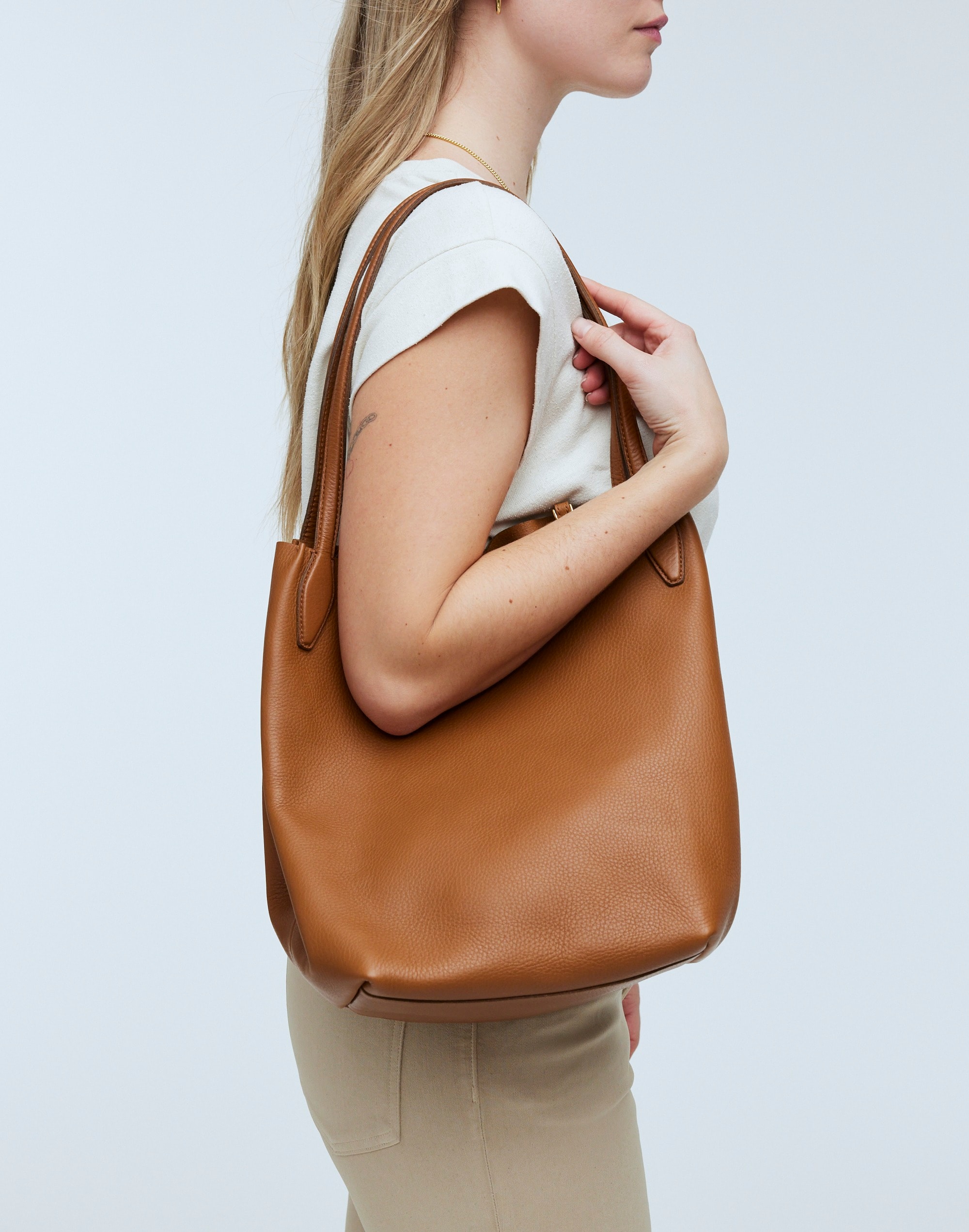 The Shopper Tote in Soft Grain | Madewell