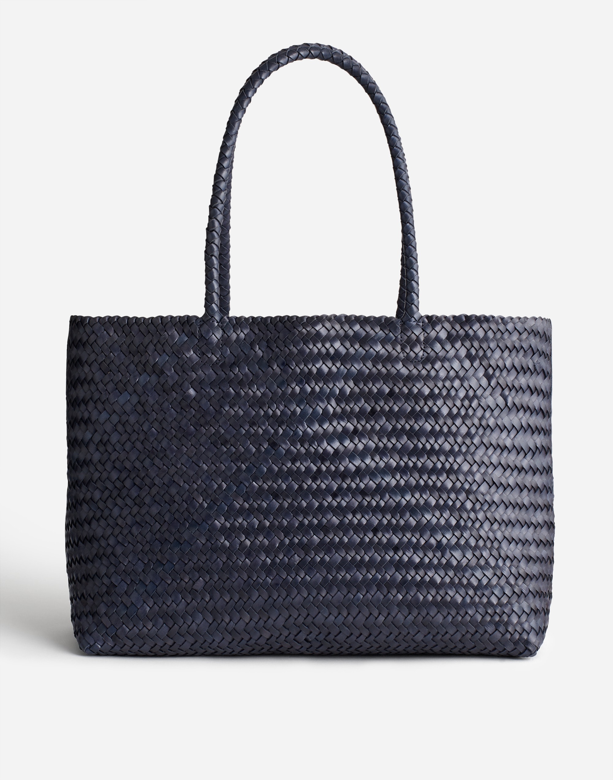 Handwoven Leather Tote | Madewell