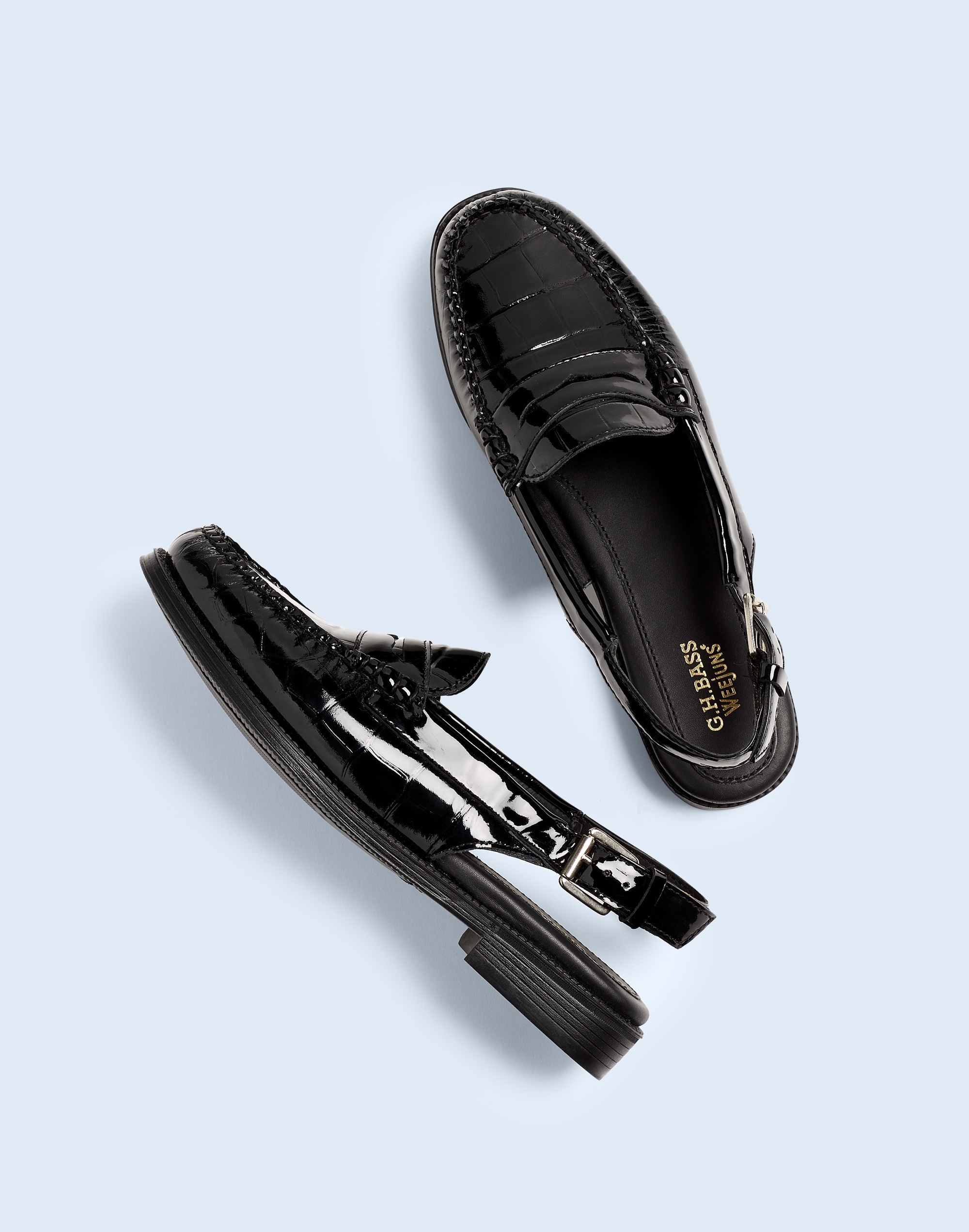 Madewell x G.H.BASS Whitney Sling Back Weejuns® Loafers