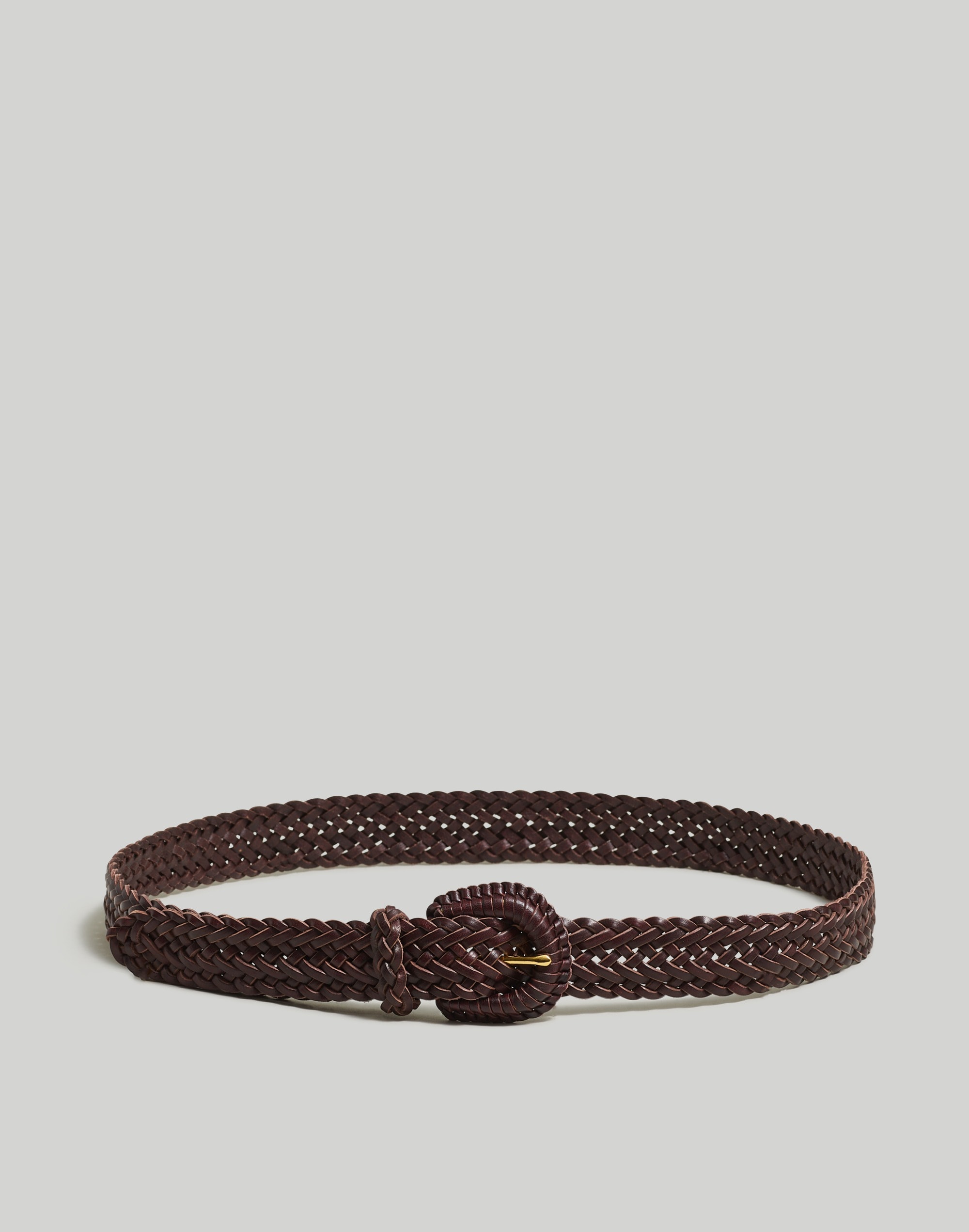 Woven Leather Belt | Madewell