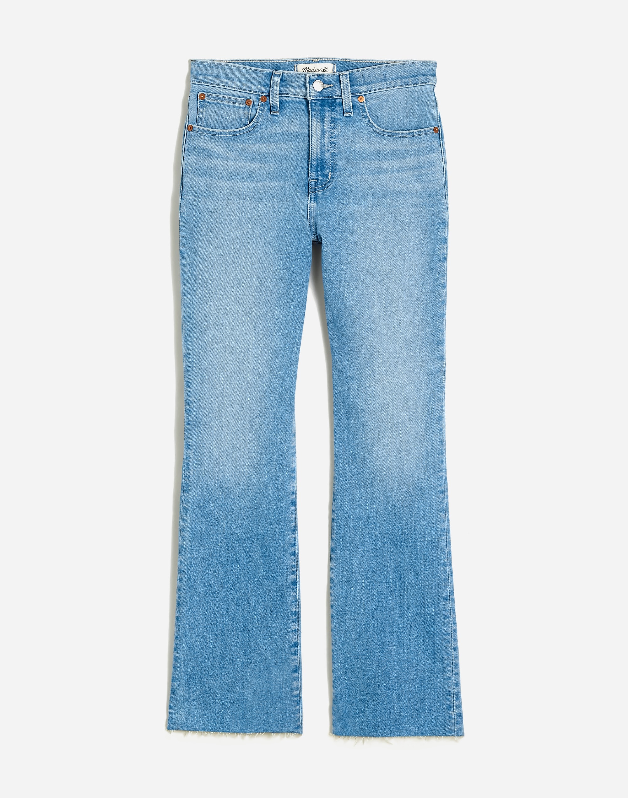 Plus Kick Out Crop Jeans Corley Wash: Raw-Hem Edition