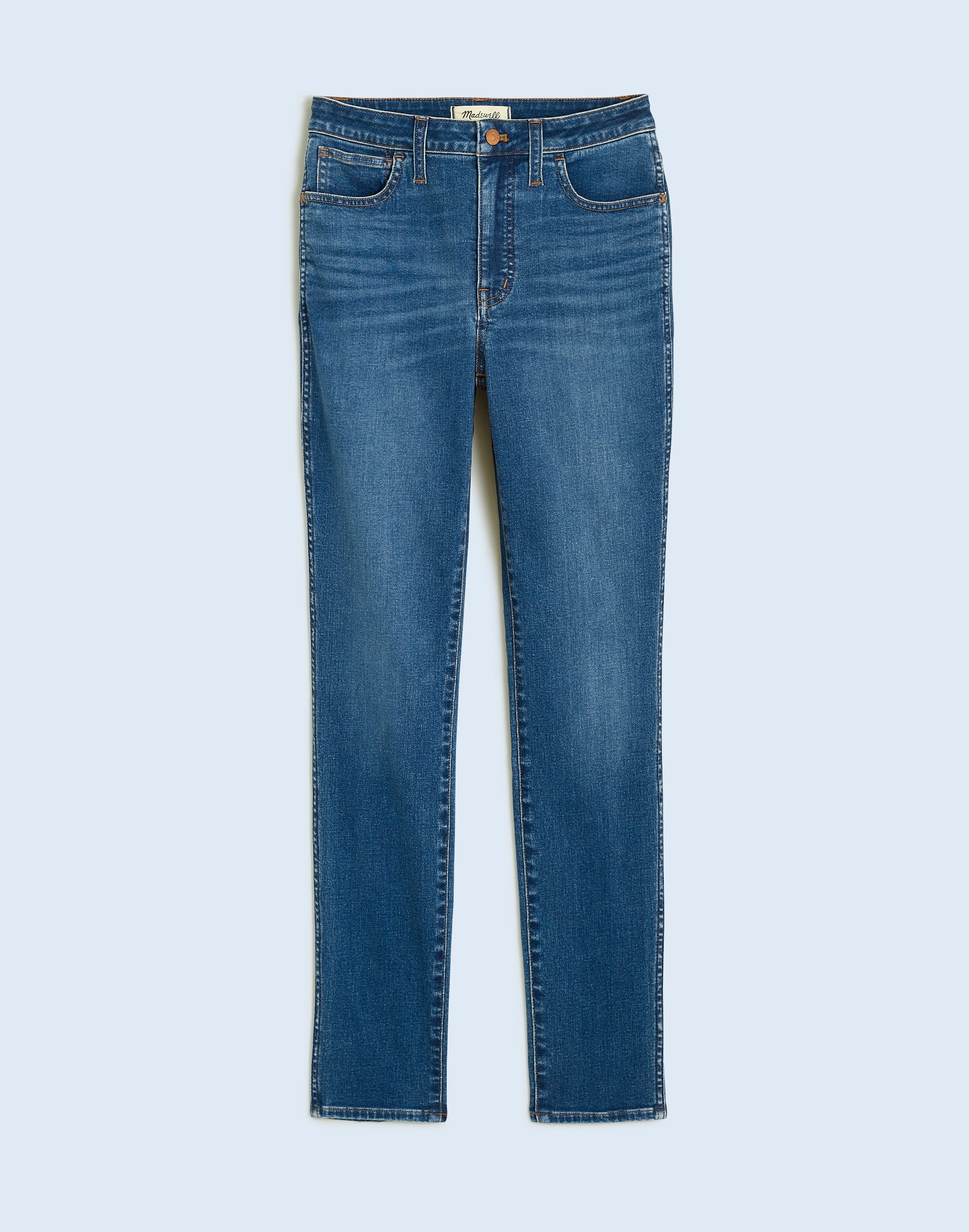 Plus Curvy 10" High-Rise Roadtripper Authentic Skinny Jeans Faulkner Wash