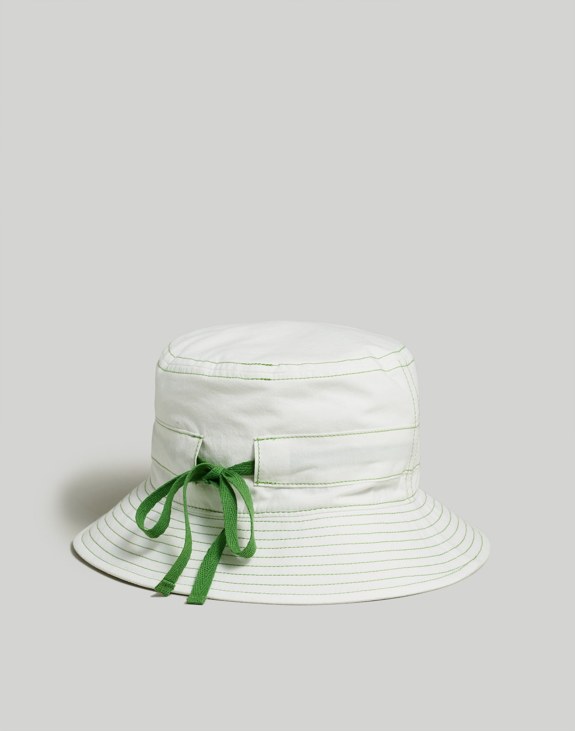 Contrast-Stitch Bucket Hat | Madewell