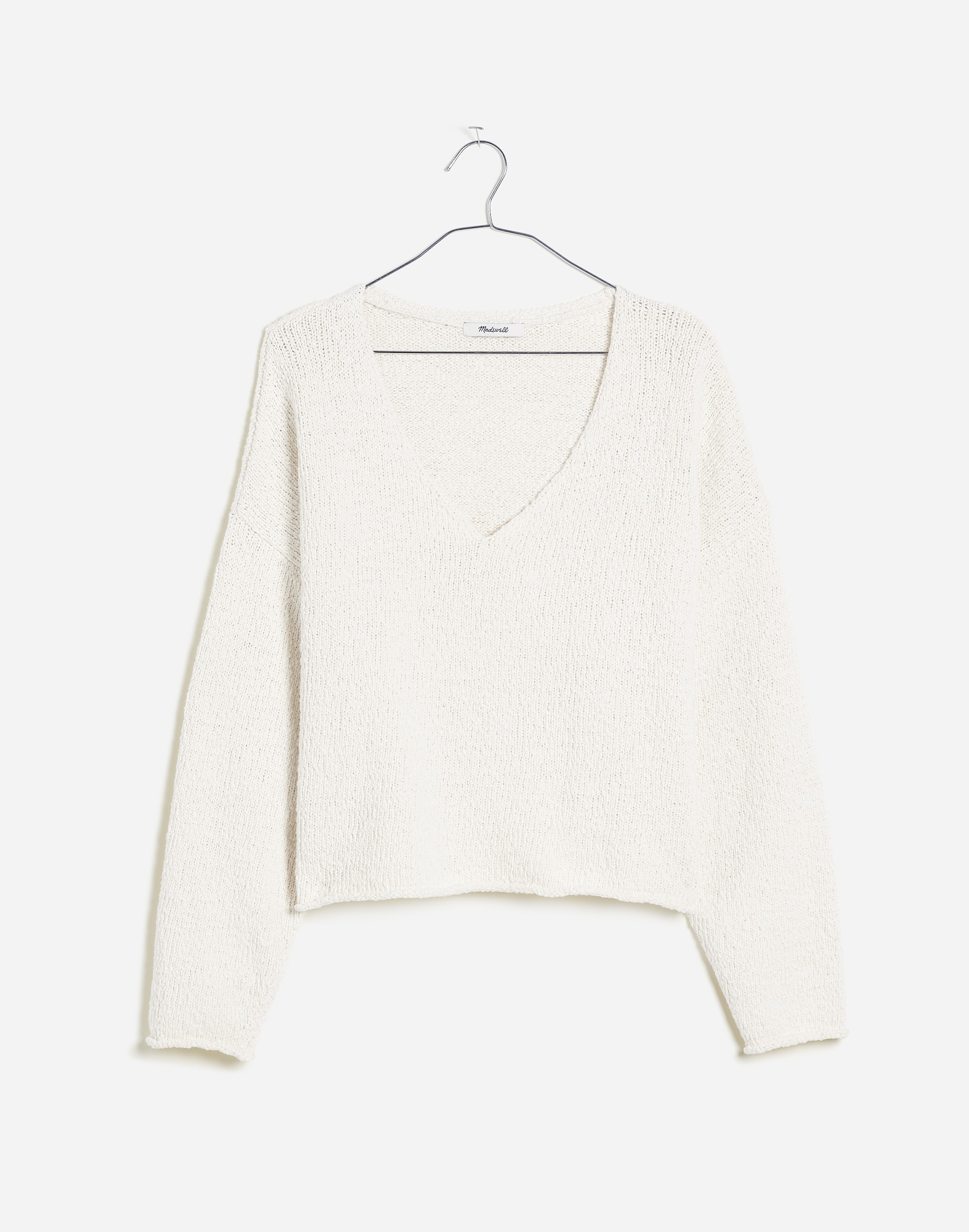 Plus Deep-V Boxy Sweater