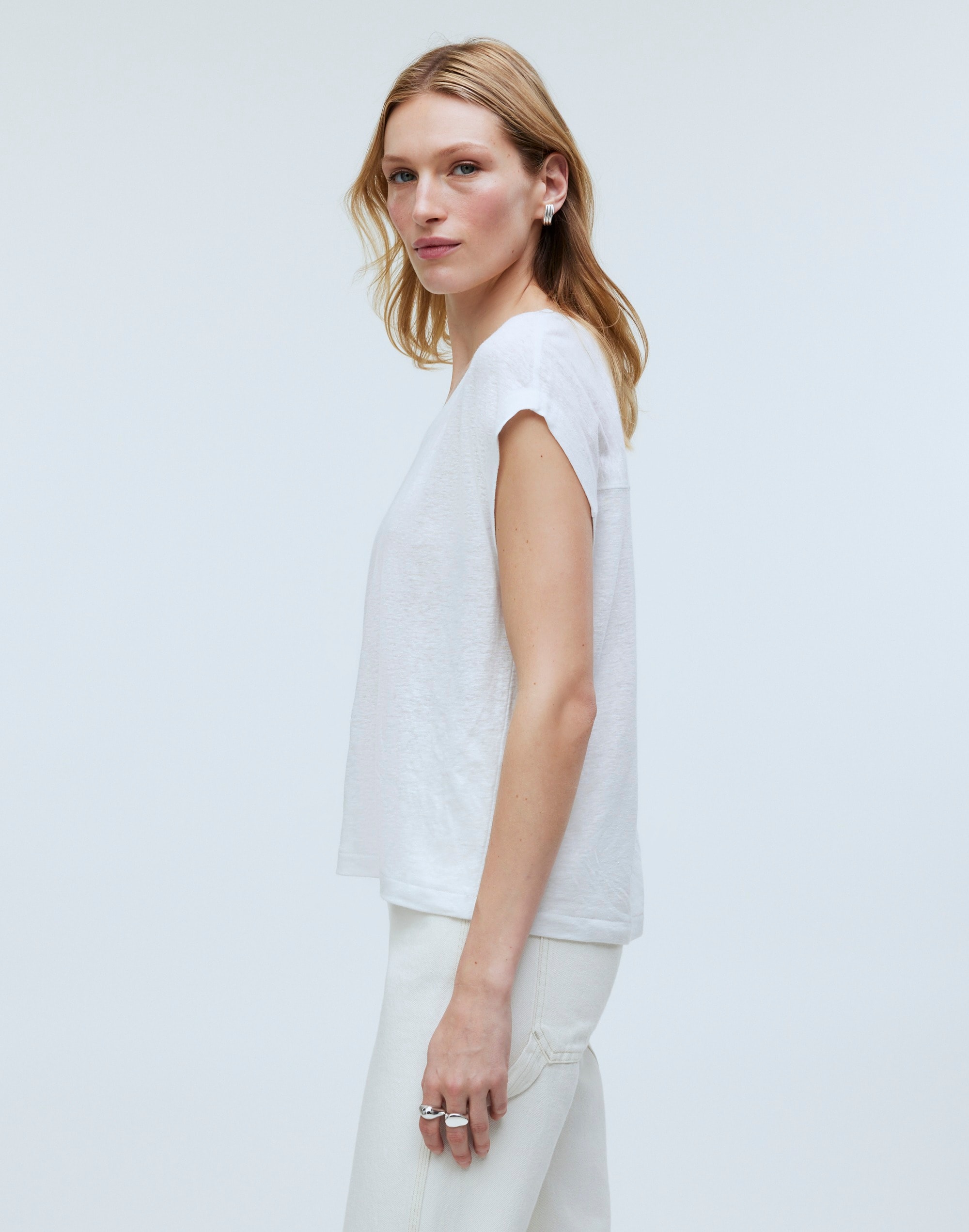 Relaxed V-Neck Tee | Madewell