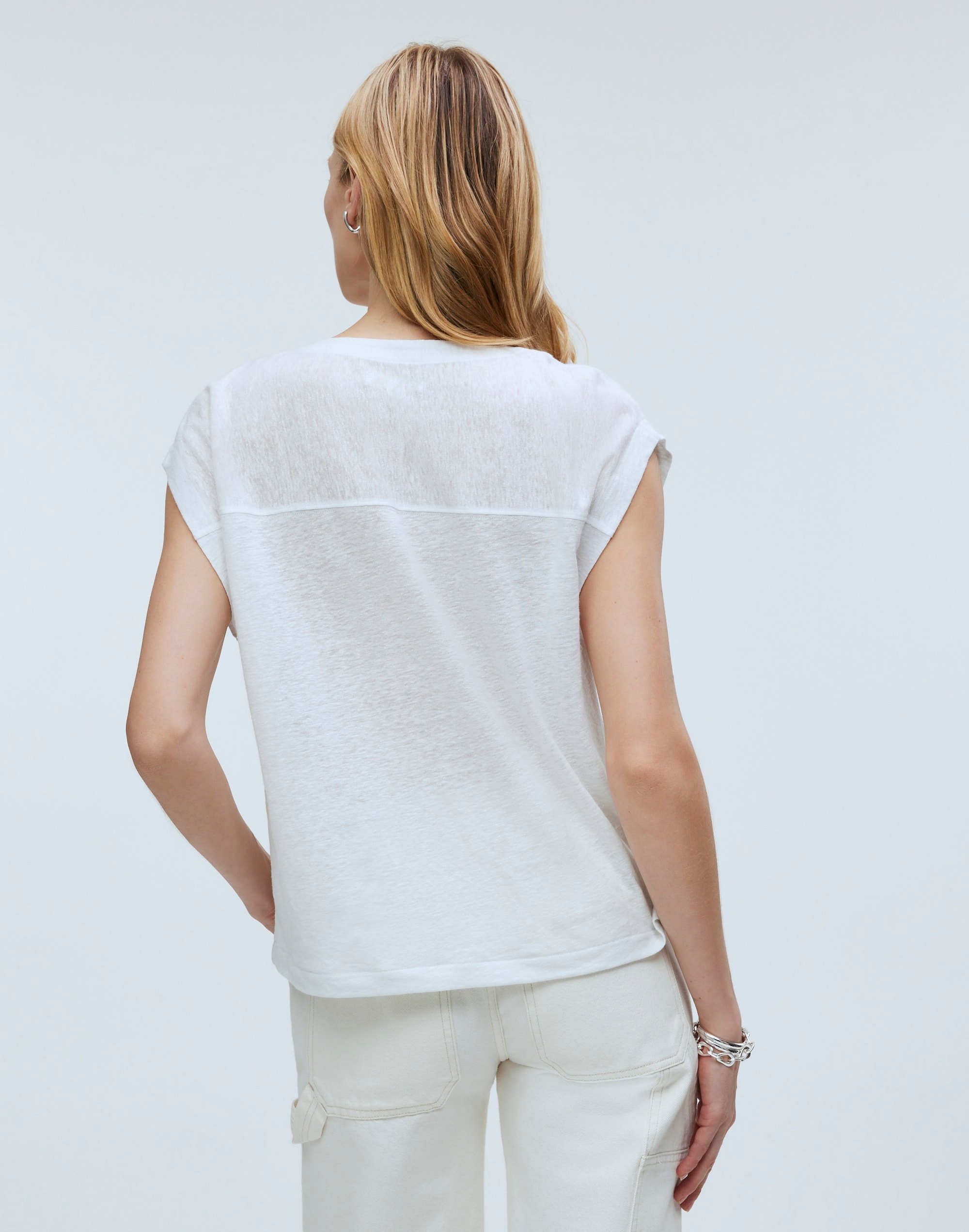 Relaxed V-Neck Tee