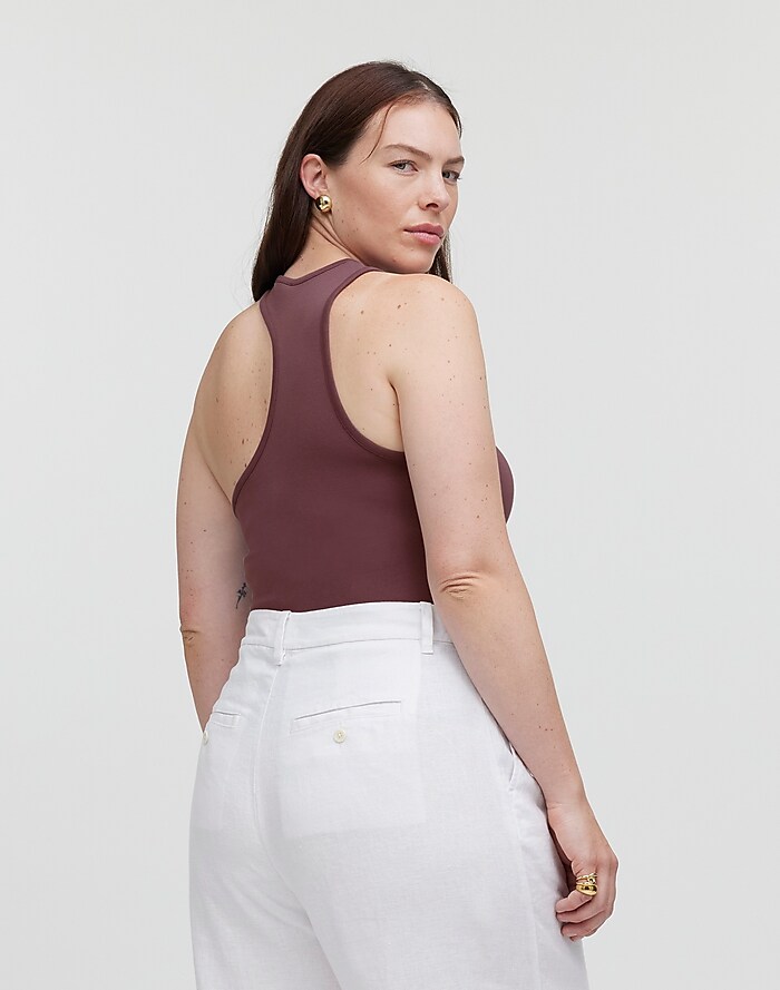 Hi-Line Madewell Generation Love Womens Tank Tops Beige White Size XS -  Shop Linda's Stuff