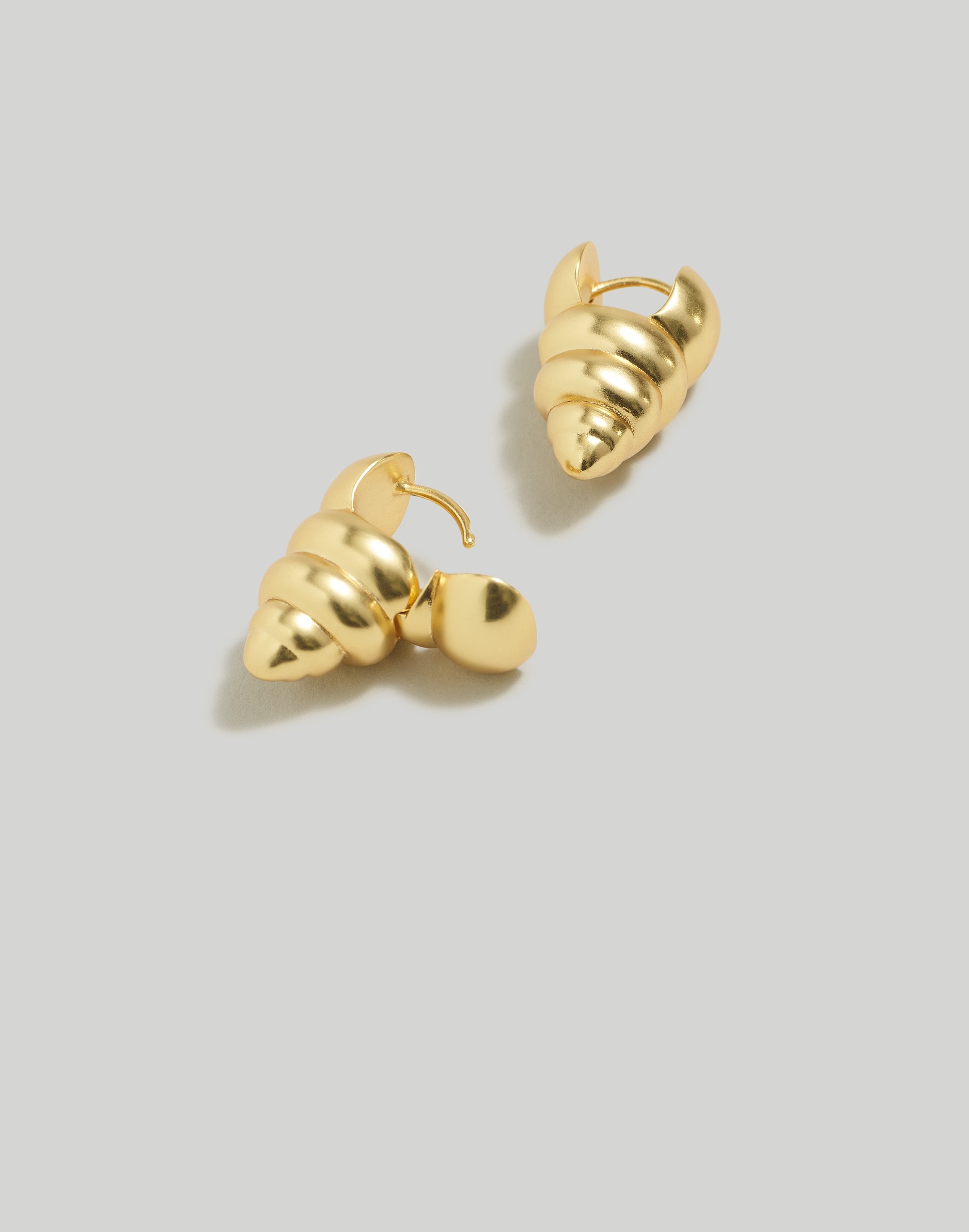 Cone Shell Stud Earrings
