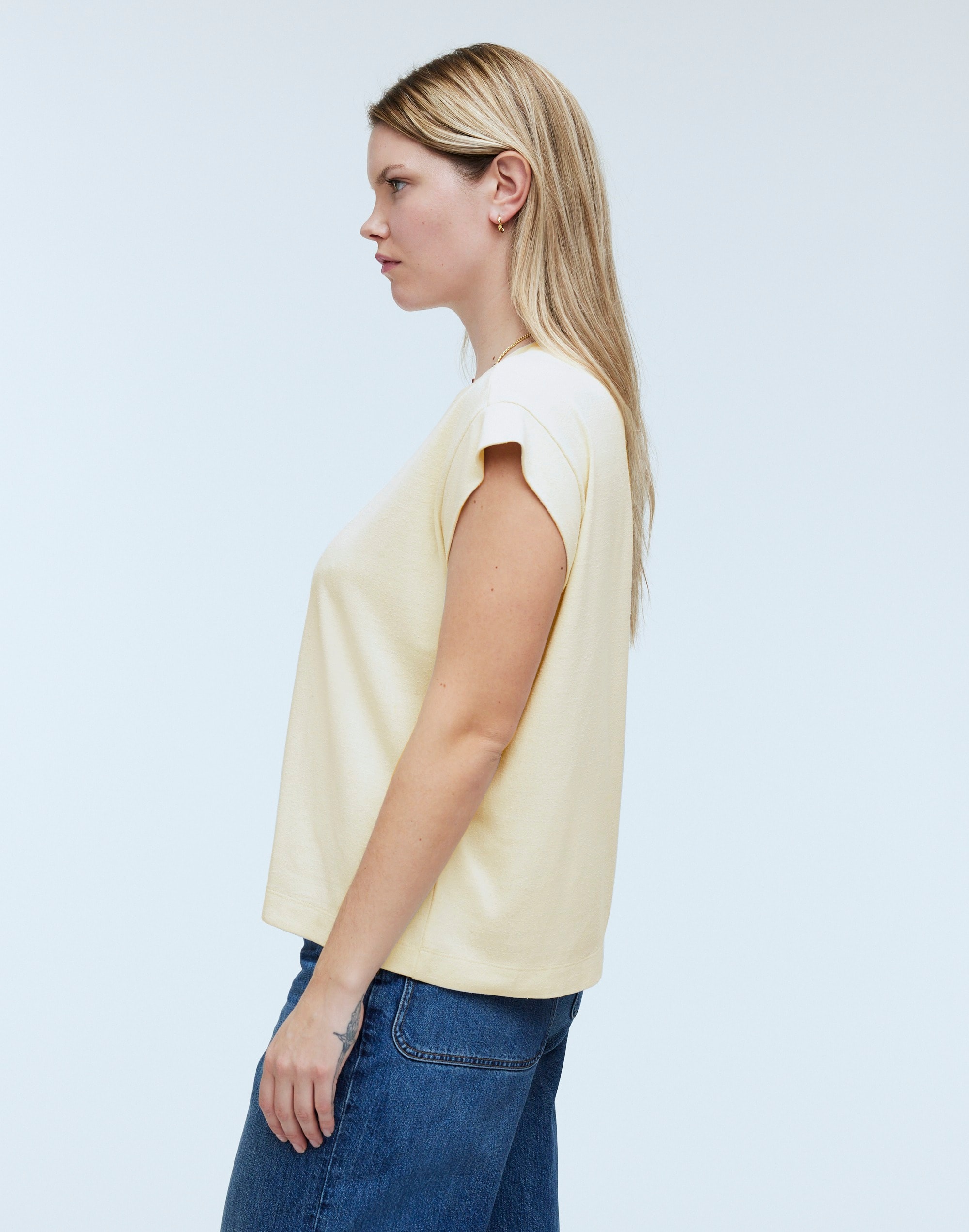 Silk Muscle Tee | Madewell