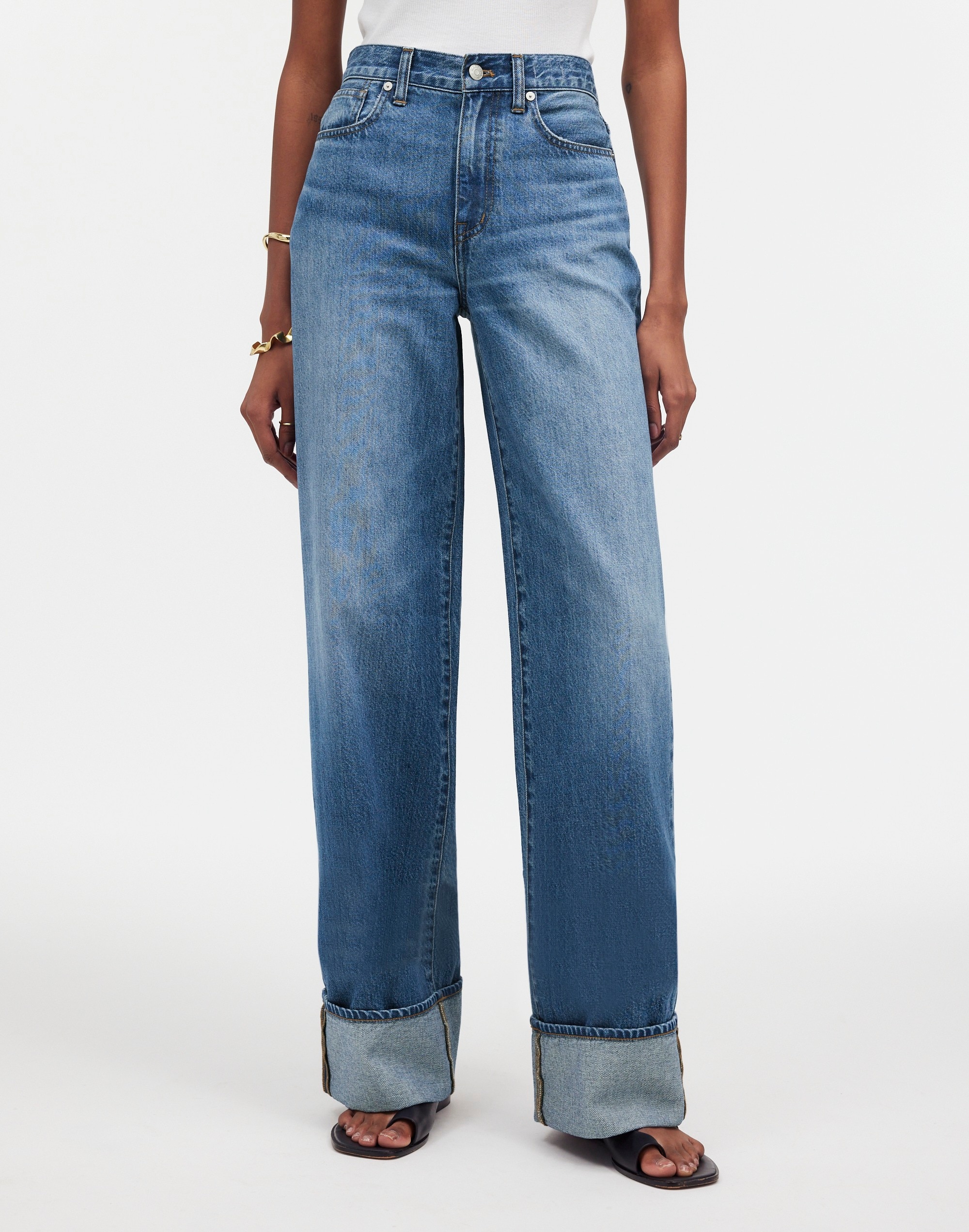 Superwide-Leg Jeans Fannin Wash | Madewell