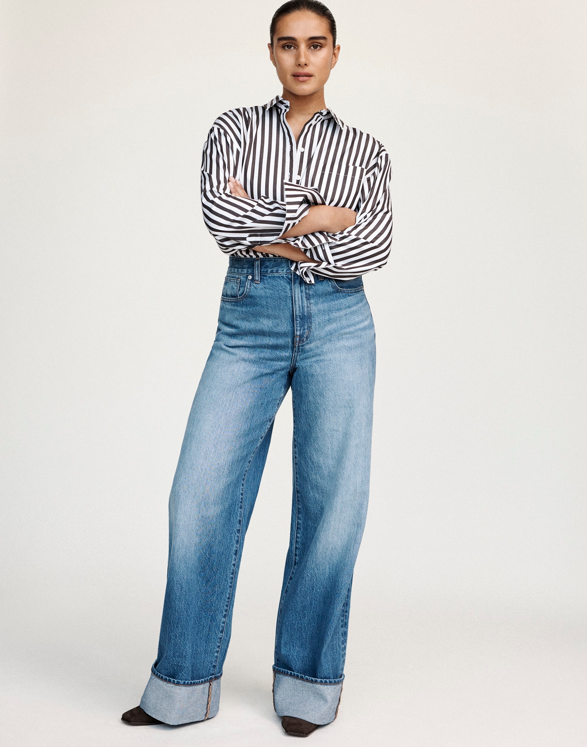 Superwide-Leg Jeans Fannin Wash | Madewell