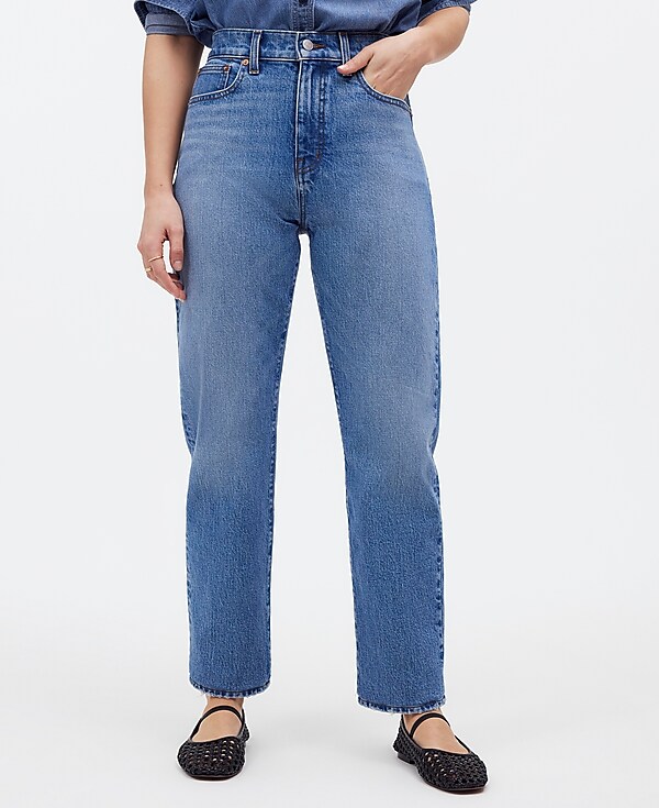The '90s Straight Crop Jean