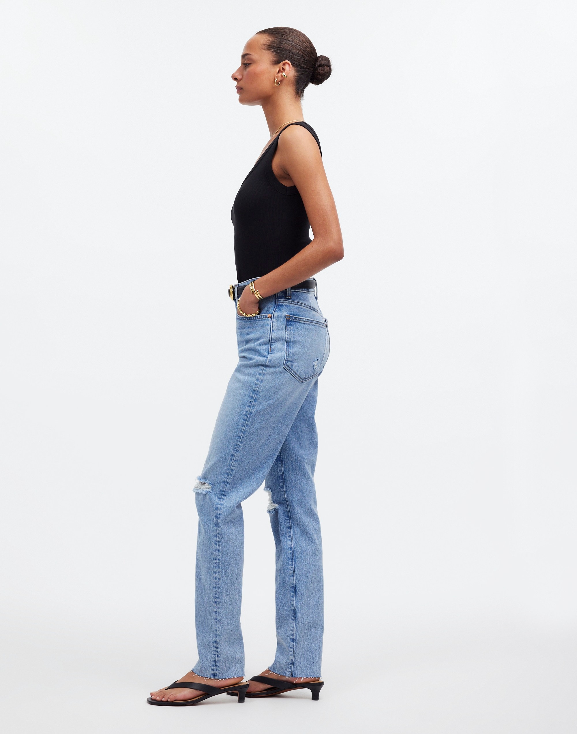 The Perfect Vintage Jean Charnley Wash: Raw Hem Edition