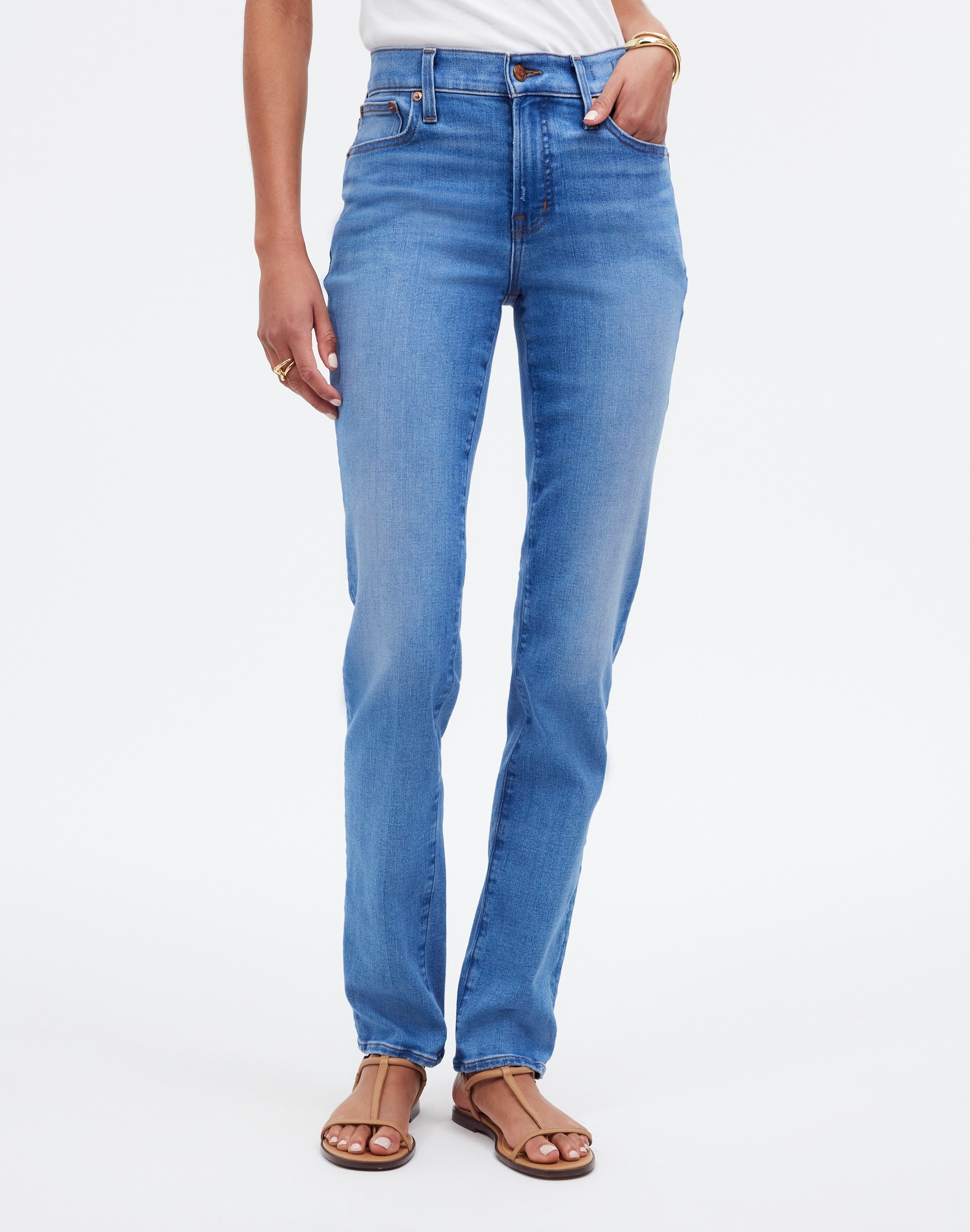 The Mid-Rise Perfect Vintage Jean Gilrain Wash | Madewell