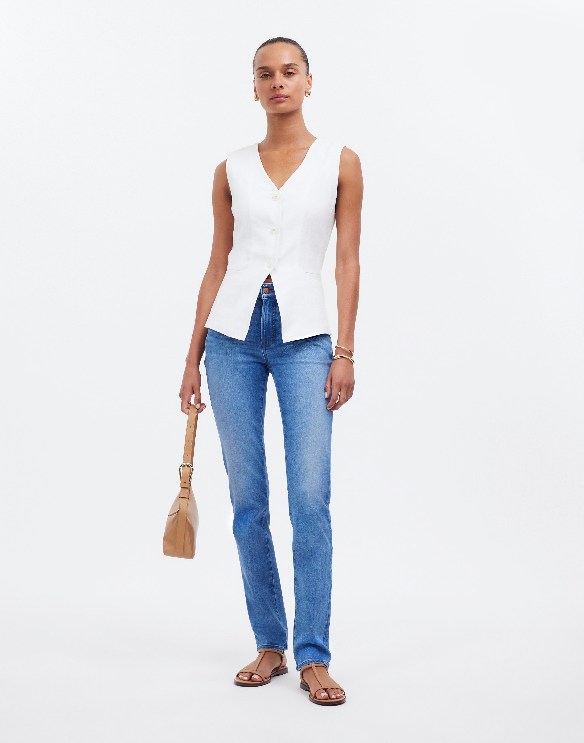 The Mid-Rise Perfect Vintage Jean Gilrain Wash | Madewell