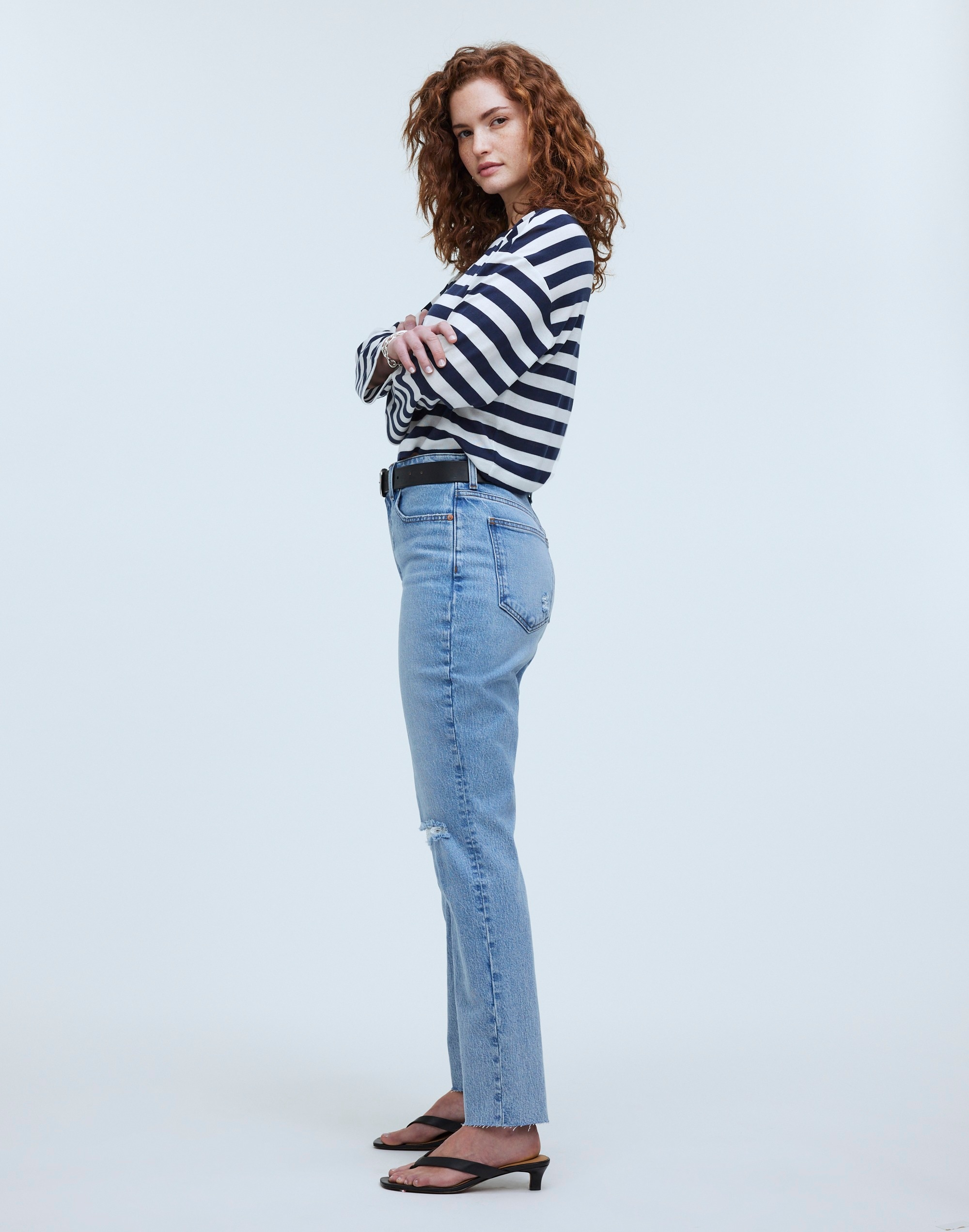 The Petite Curvy Perfect Vintage Jean Charnley Wash
