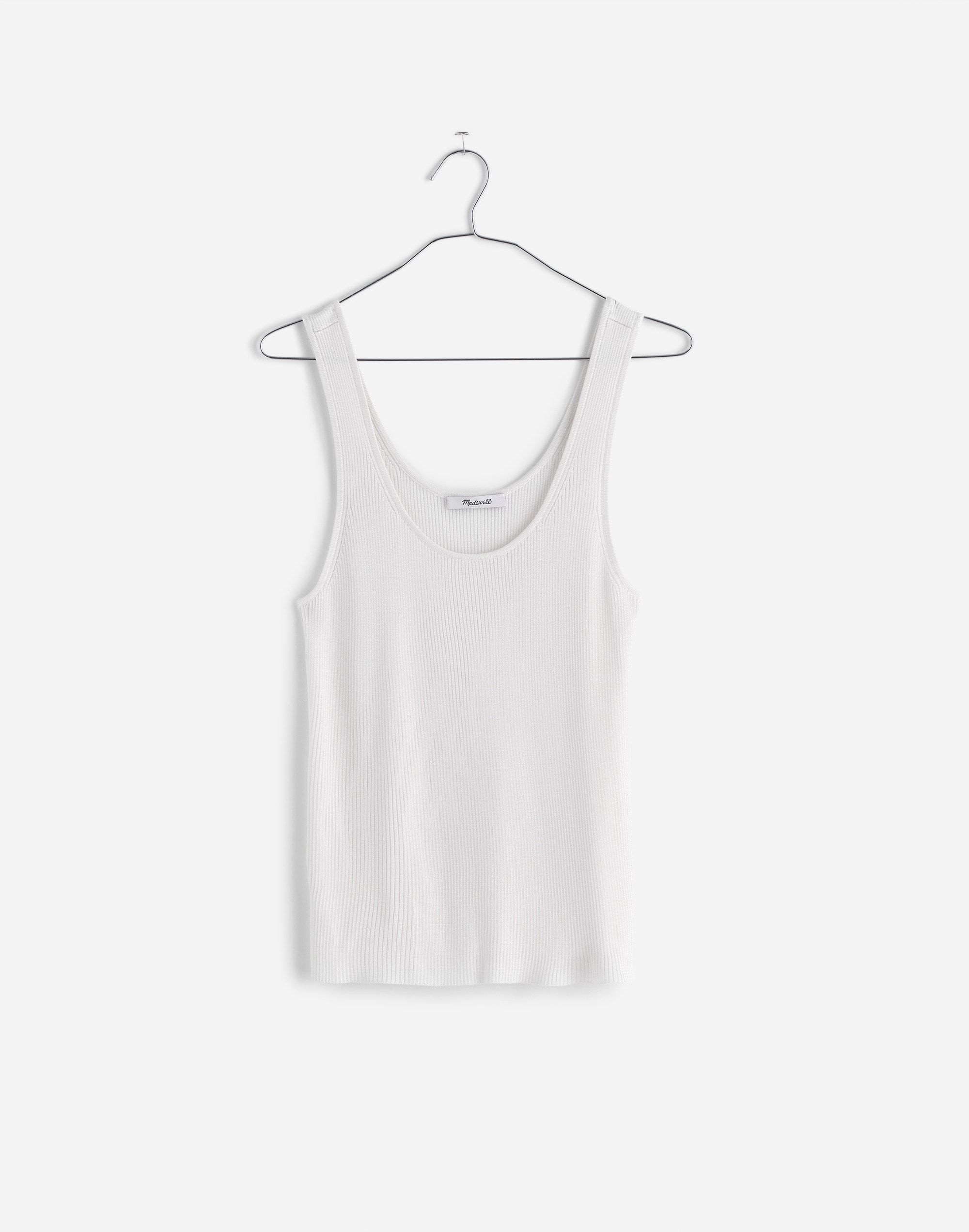 Scoopneck Sweater Tank | Madewell