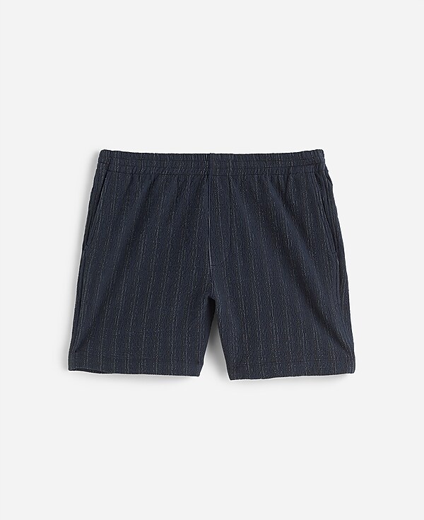 Relaxed Knit Shorts in Stripe