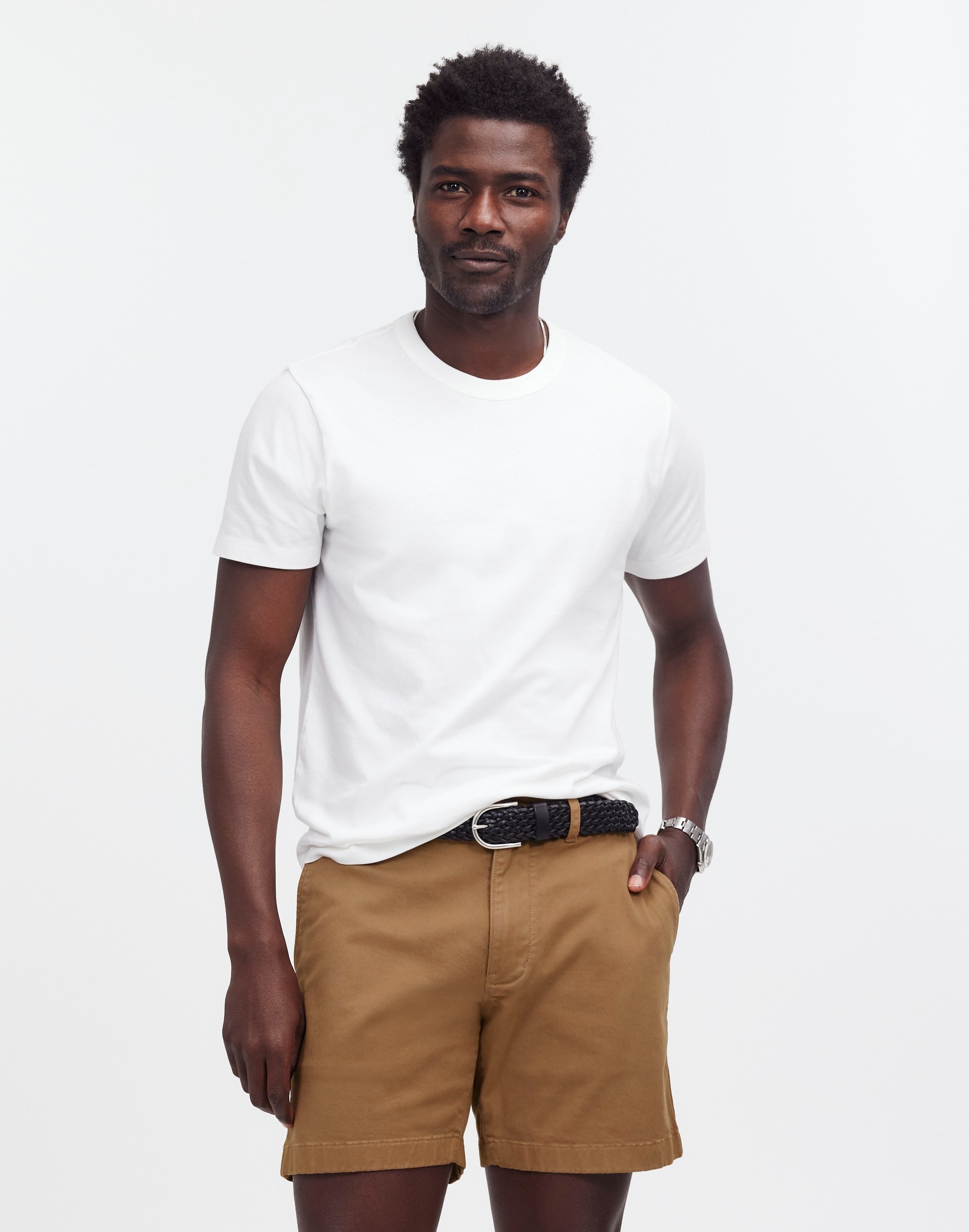 Mw 7&quot; Chino Shorts In Faded Birch