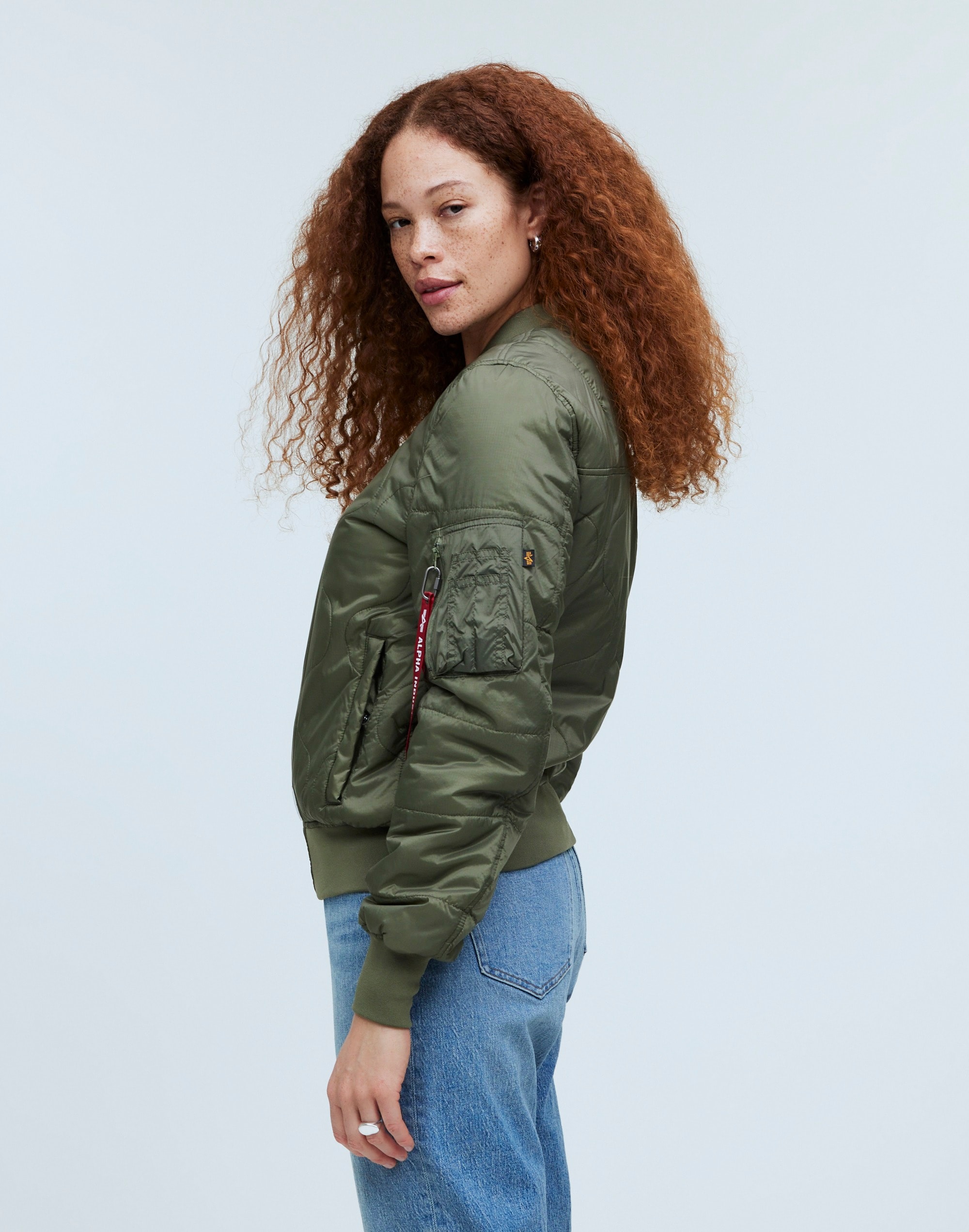 Alpha Industries L-2B Quilted Flight Jacket