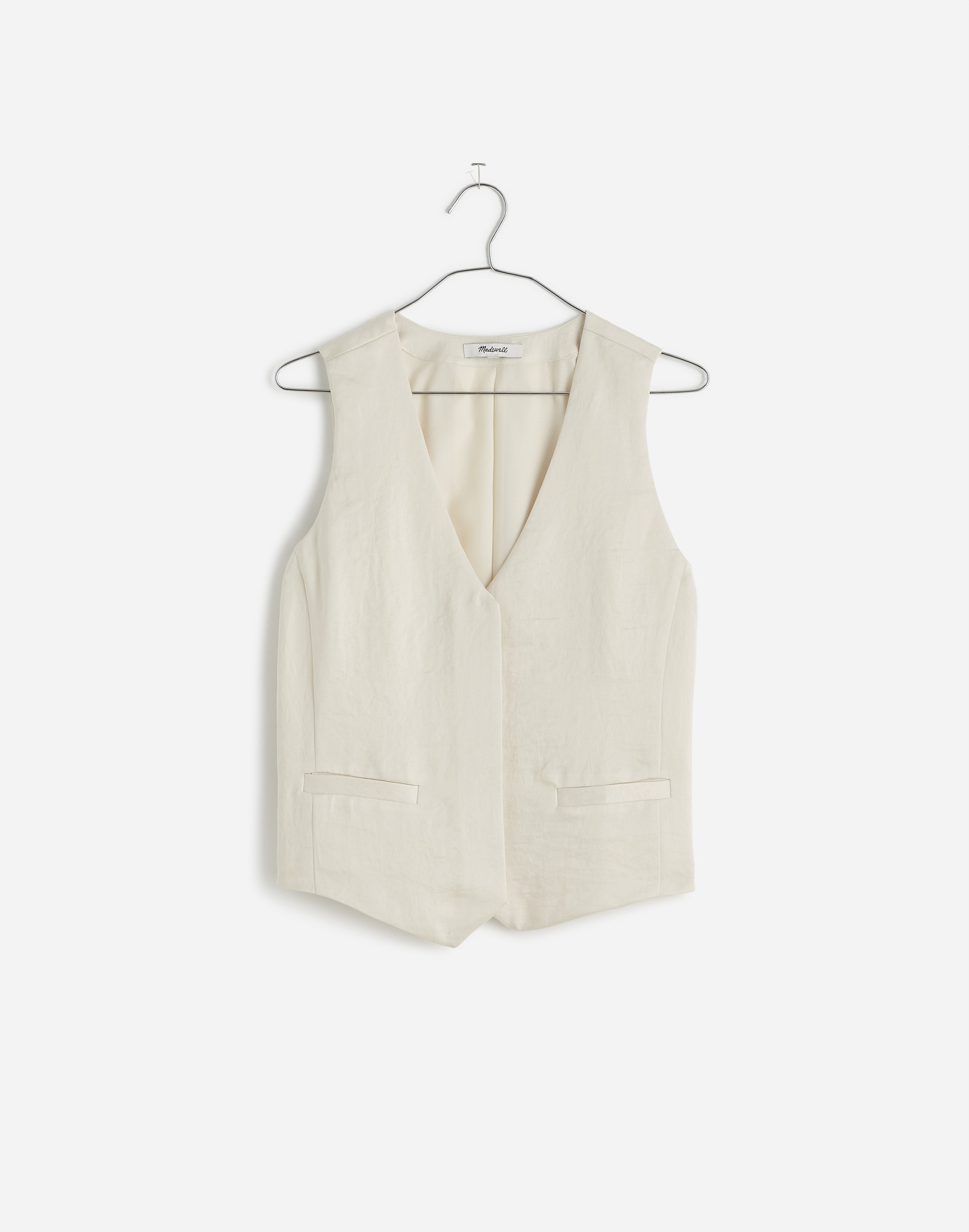 Button-Front Vest Top | Madewell