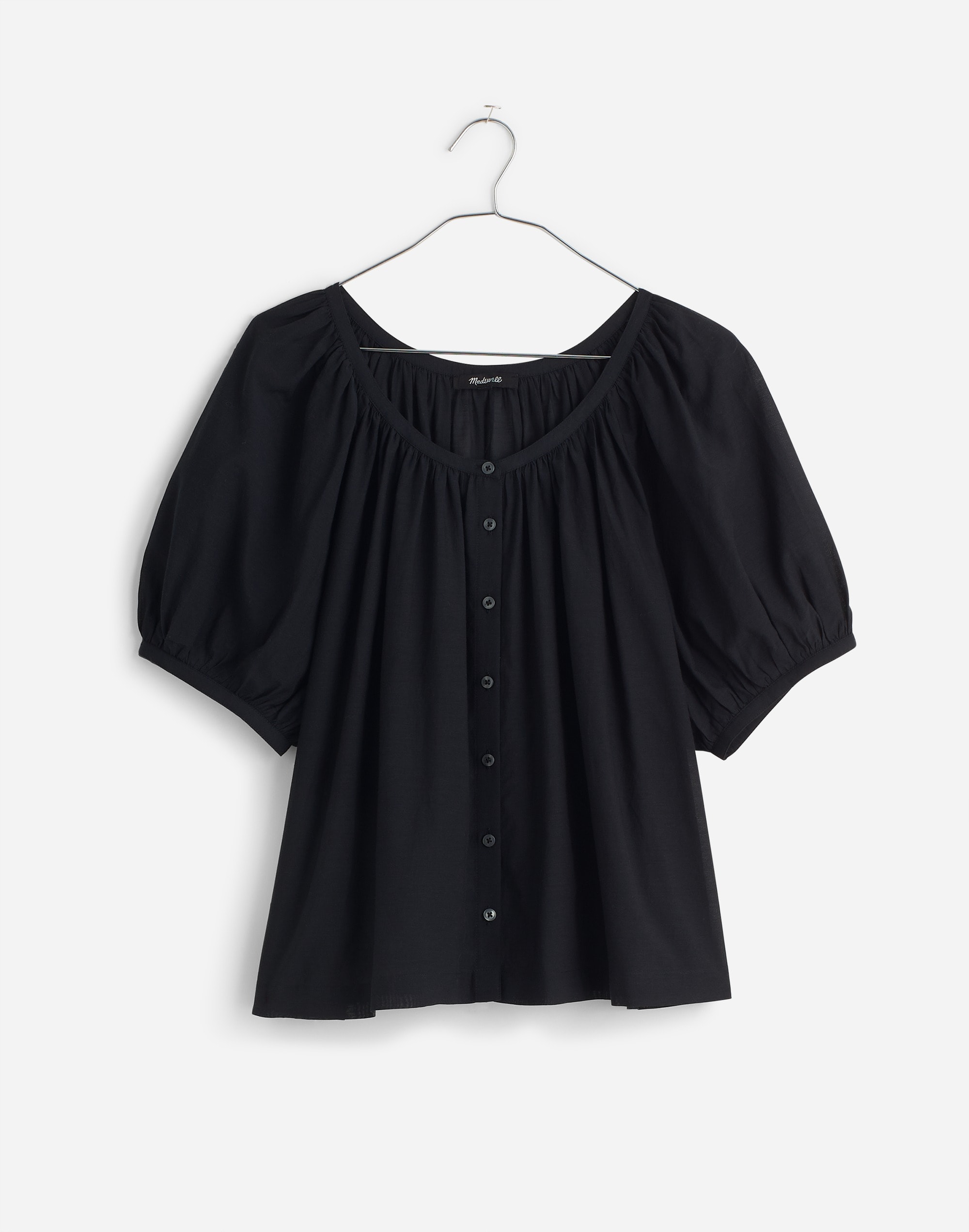 Puff-Sleeve A-Line Top | Madewell