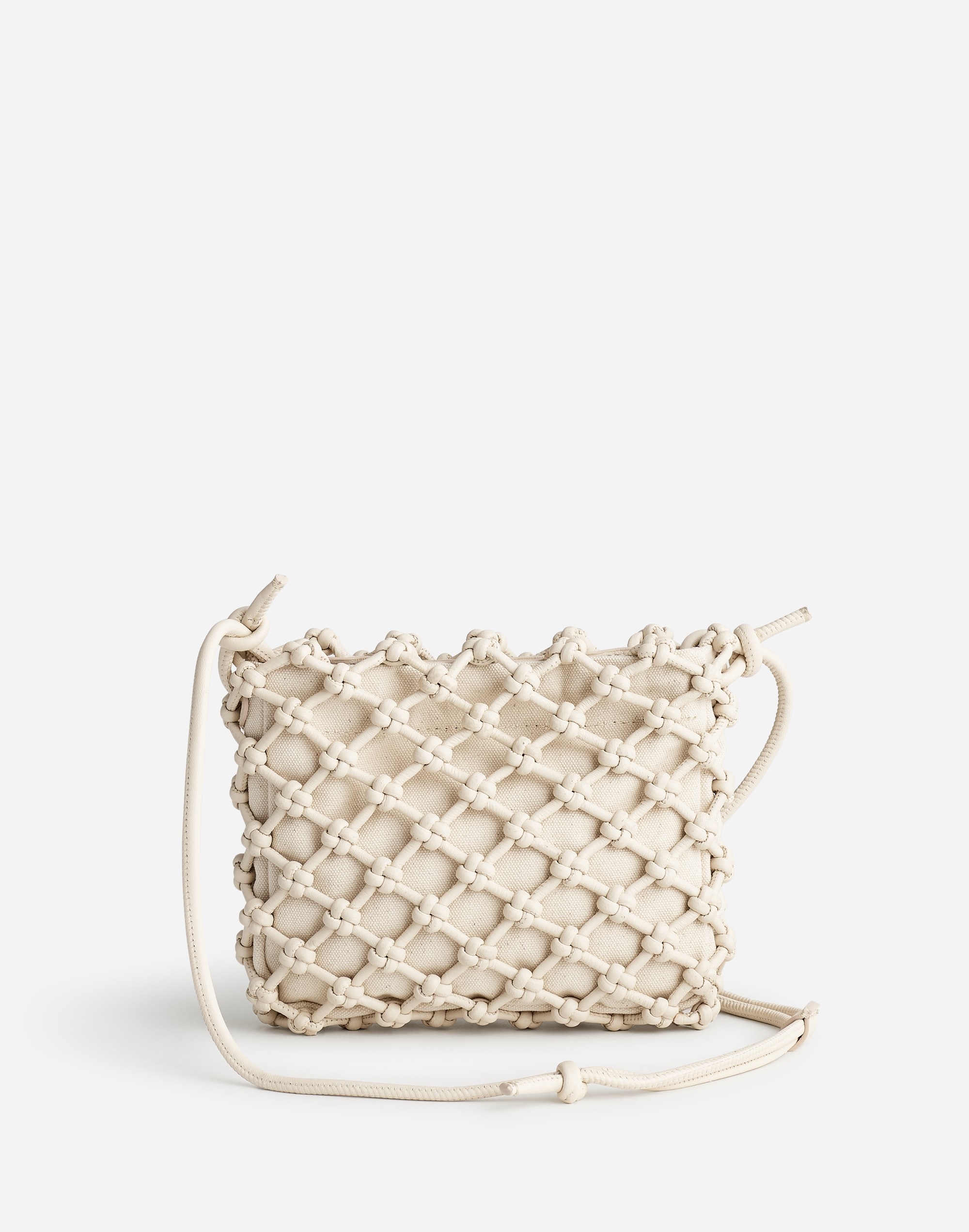 The Knotted Leather Crossbody Bag | Madewell