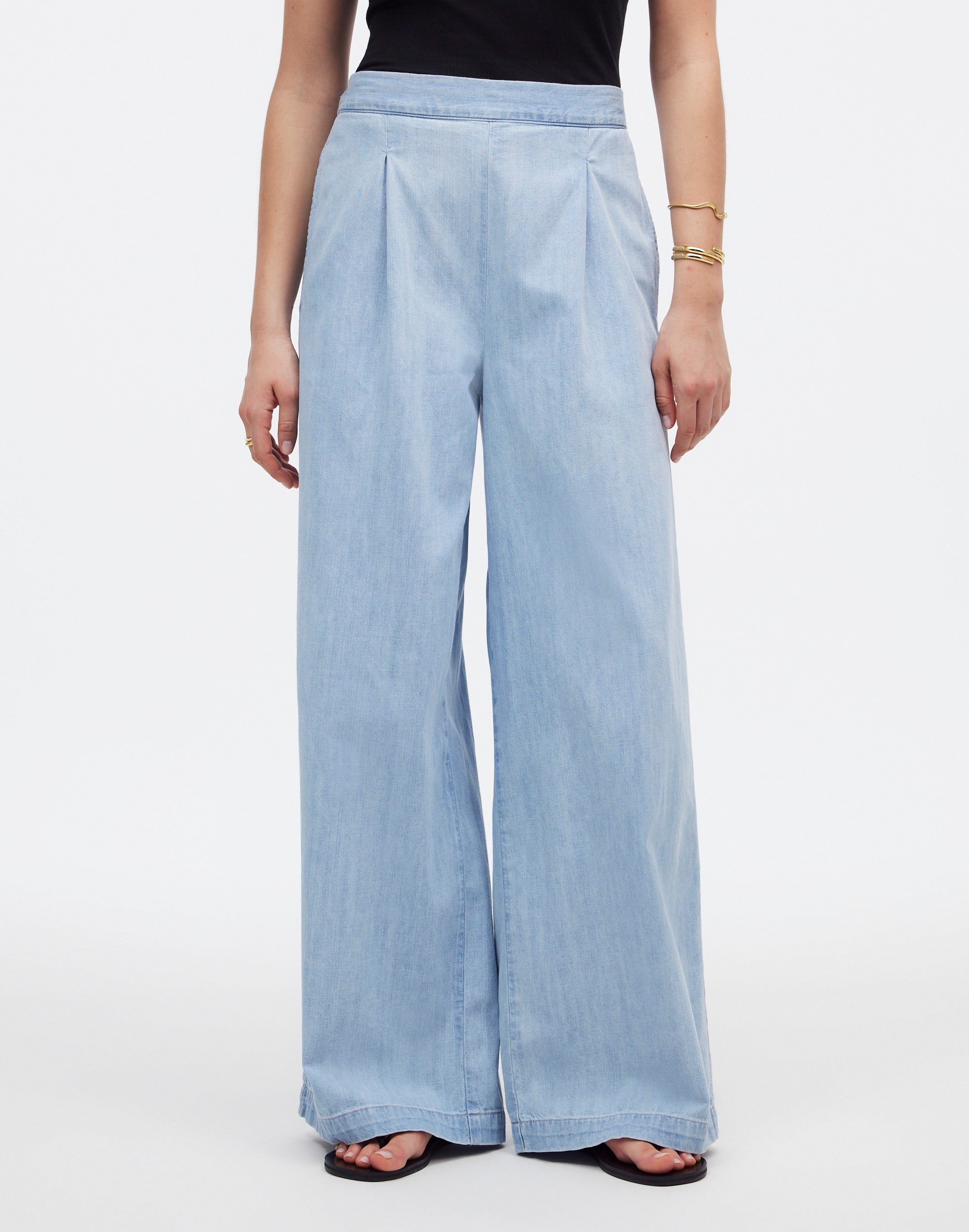 Pull-On Straight Jeans Dorset Wash | Madewell