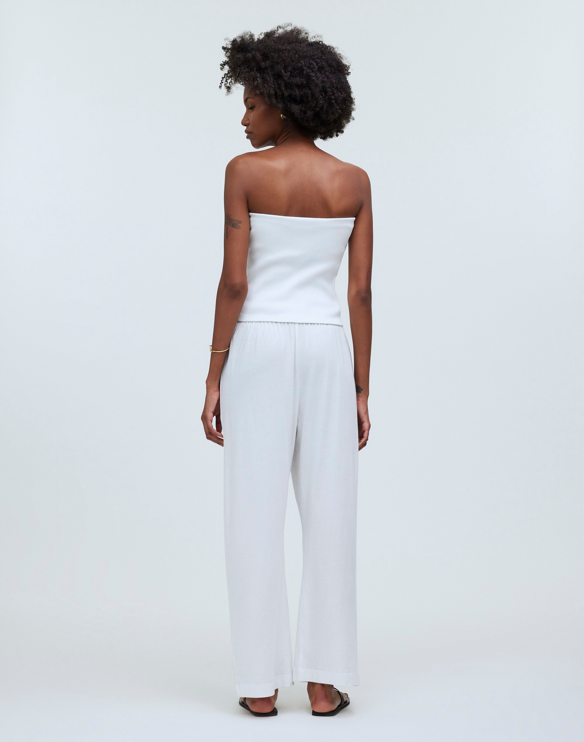 Donni Jersey Simple Pant | Madewell