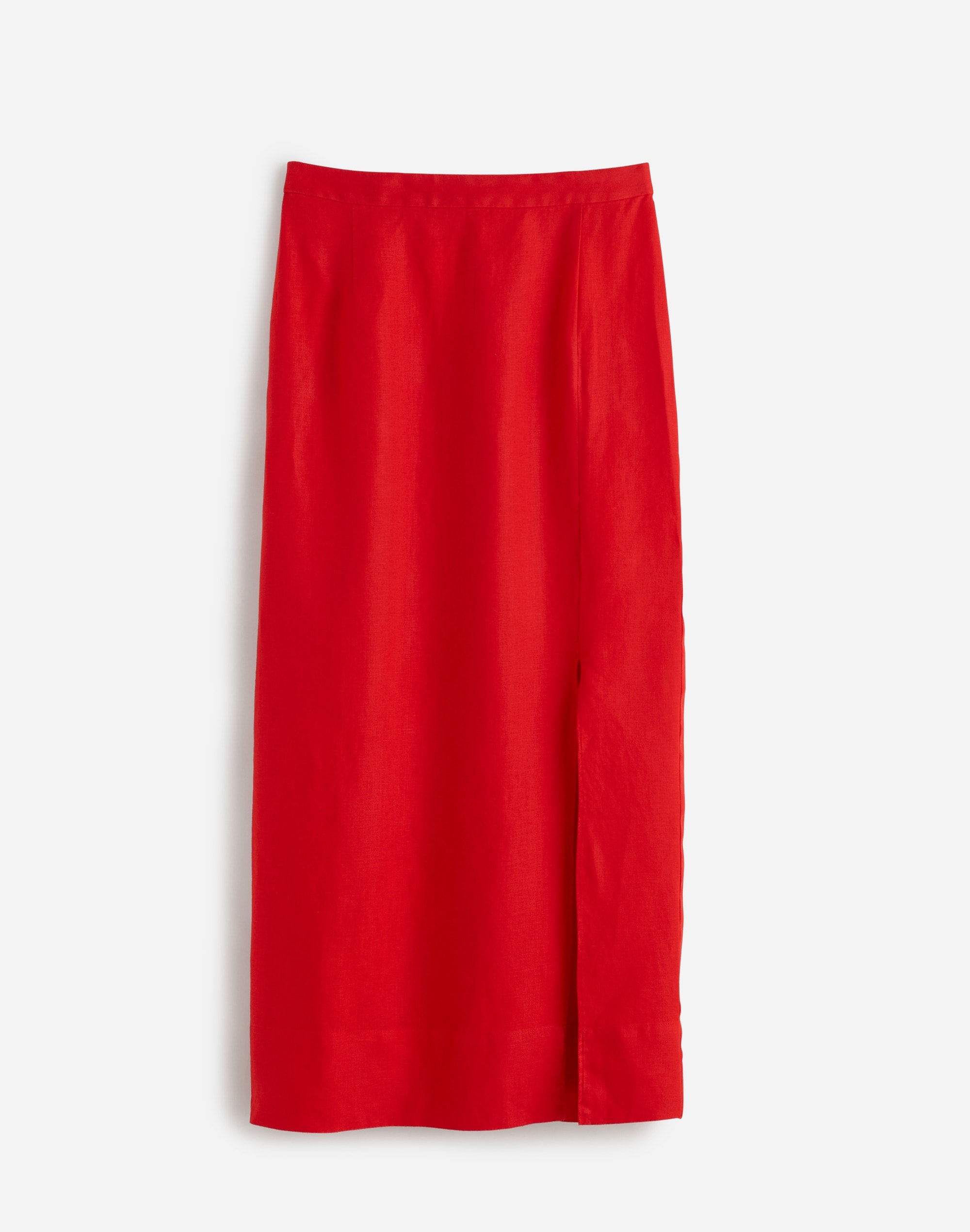 Column Maxi Skirt 100% Linen