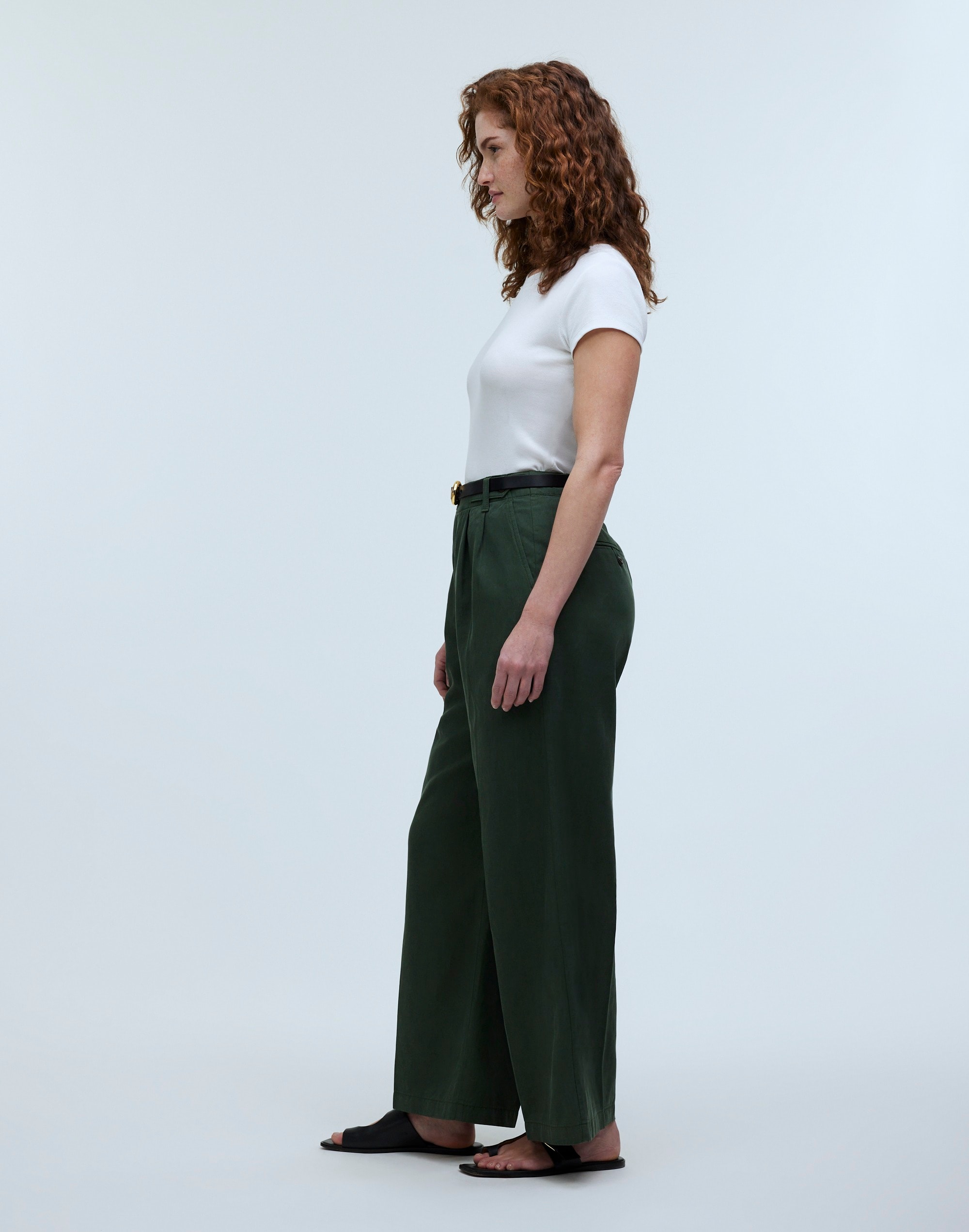 The Petite Curvy Harlow Wide-Leg Pant