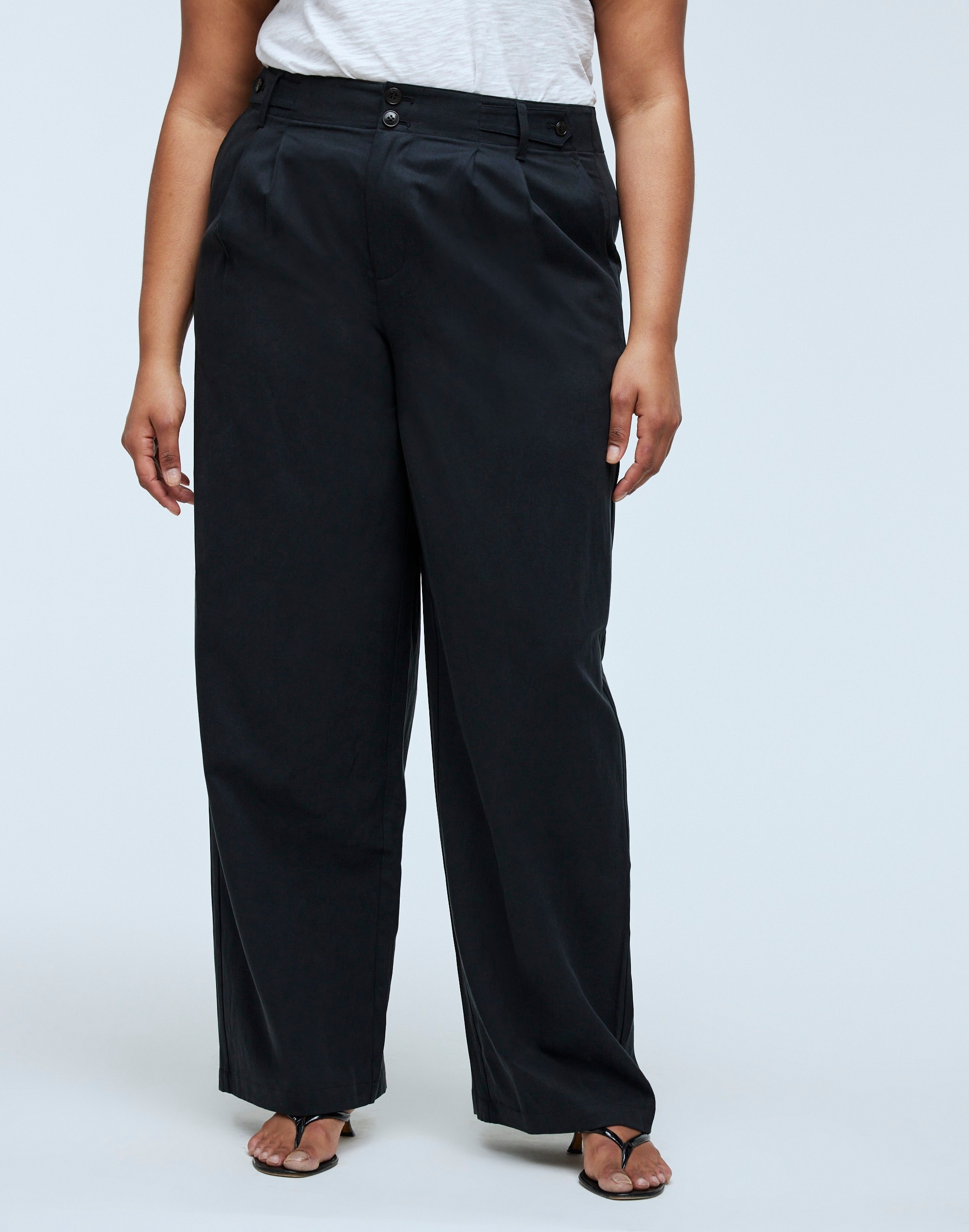 The Plus Curvy Harlow Wide-Leg Pant